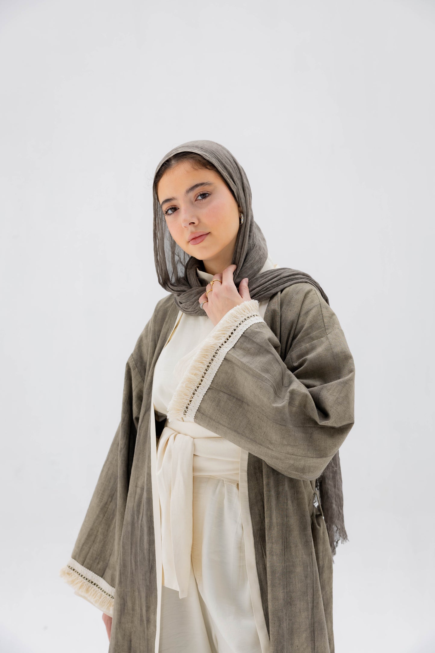 Layan Sage Kaftan