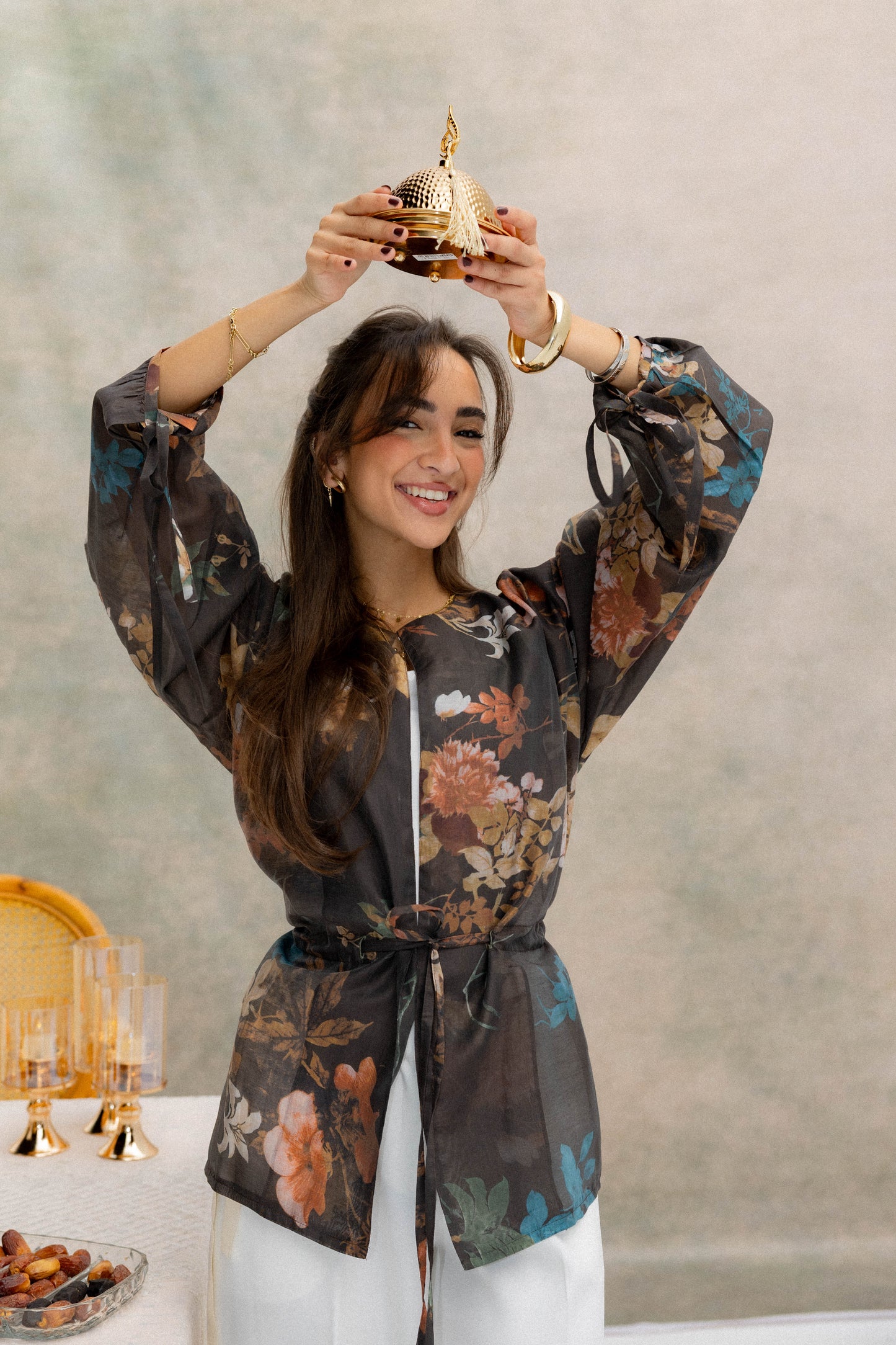 Floré Blouse in Brunette