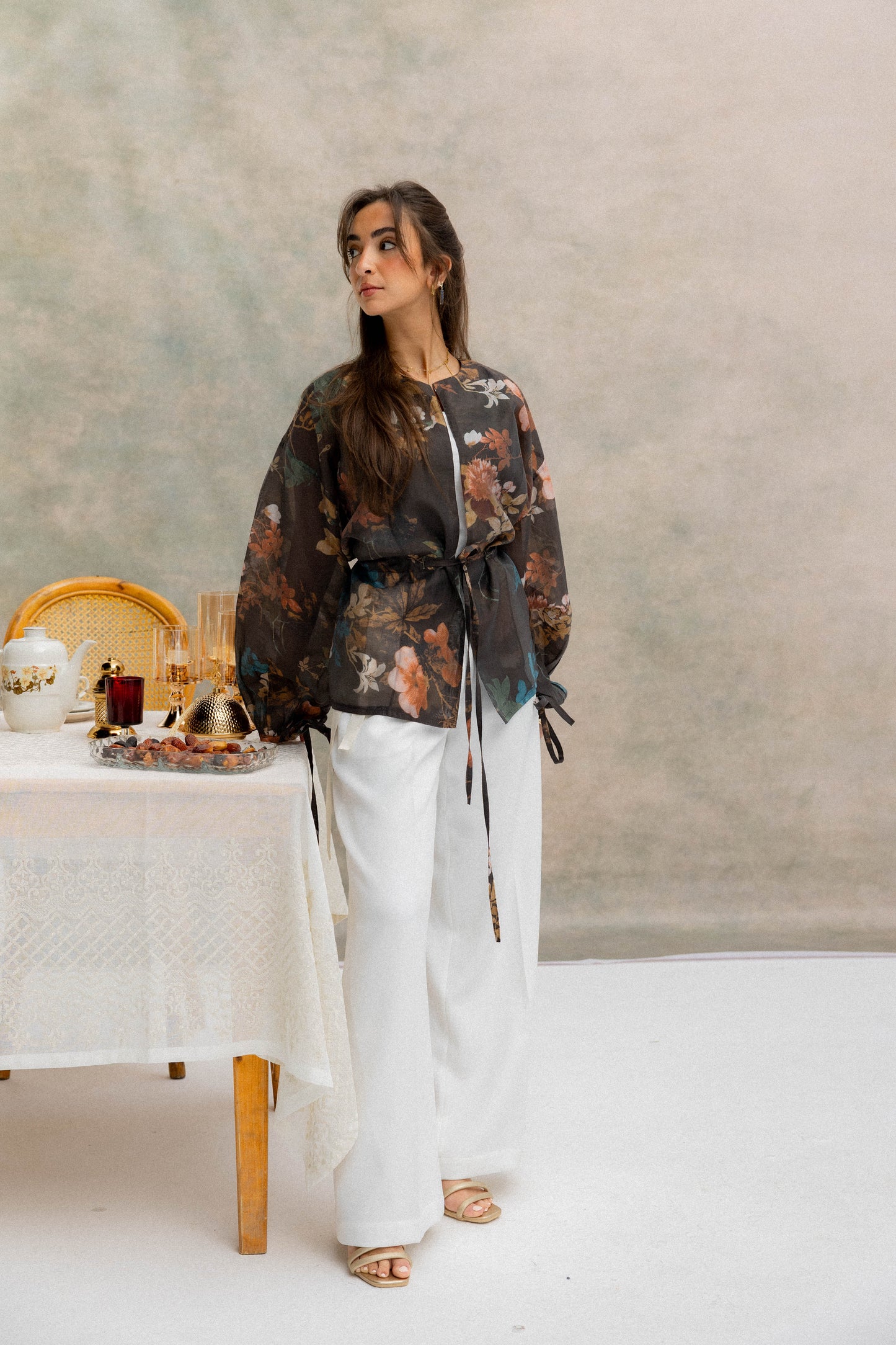 Floré Blouse in Brunette