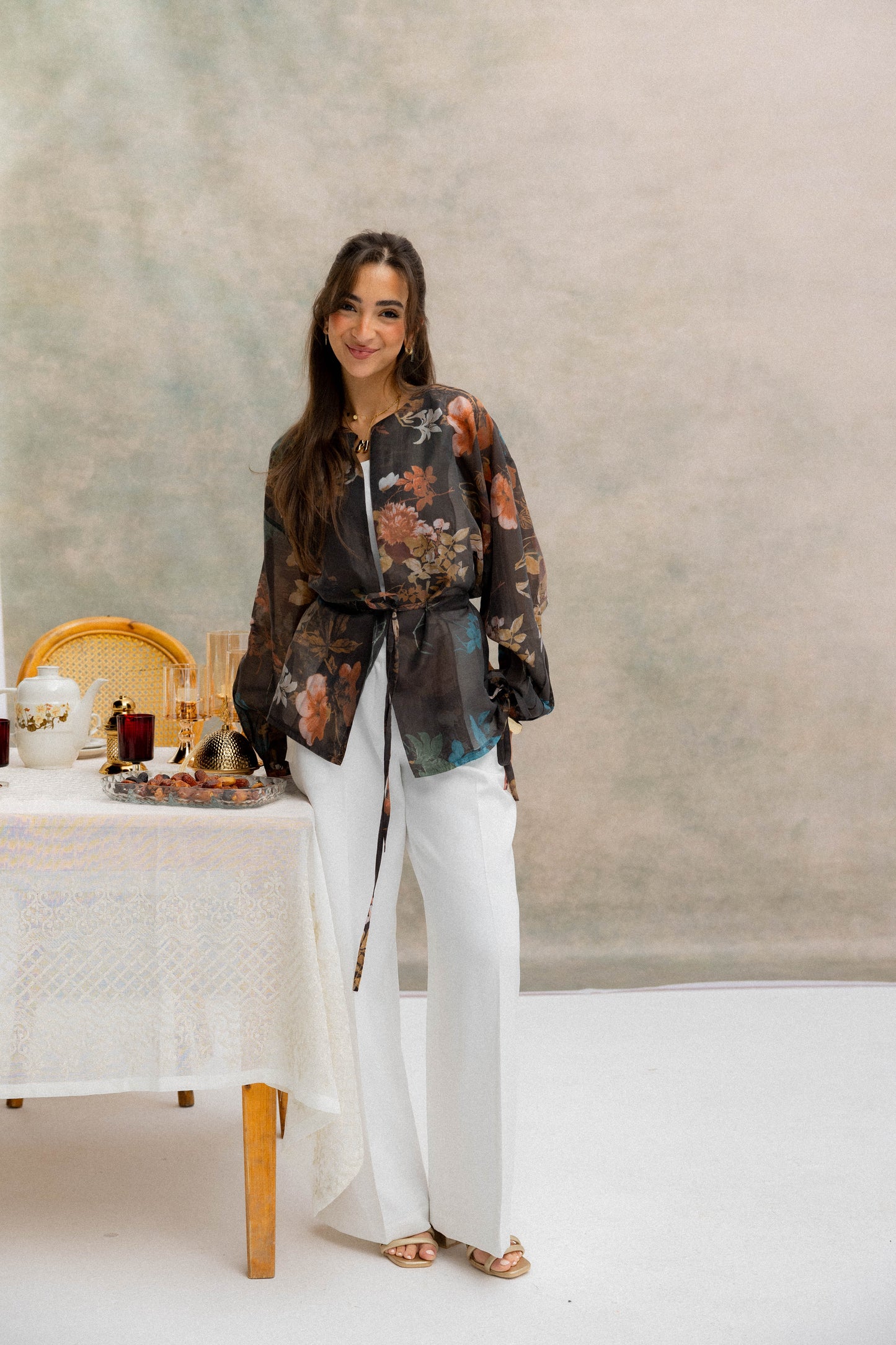 Floré Blouse in Brunette