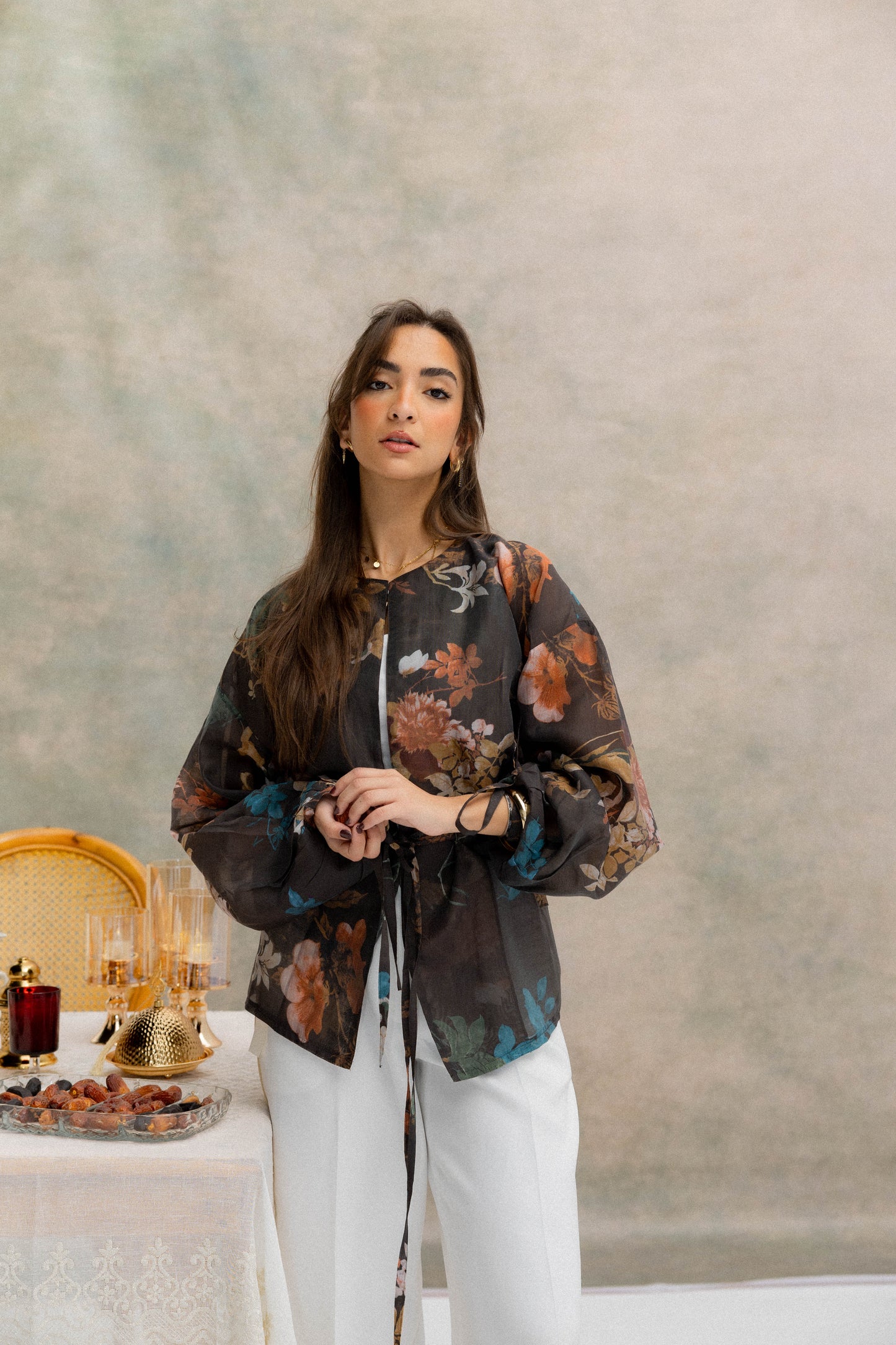 Floré Blouse in Brunette