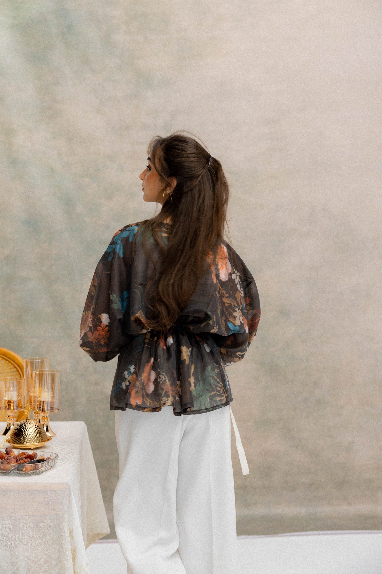 Floré Blouse in Brunette