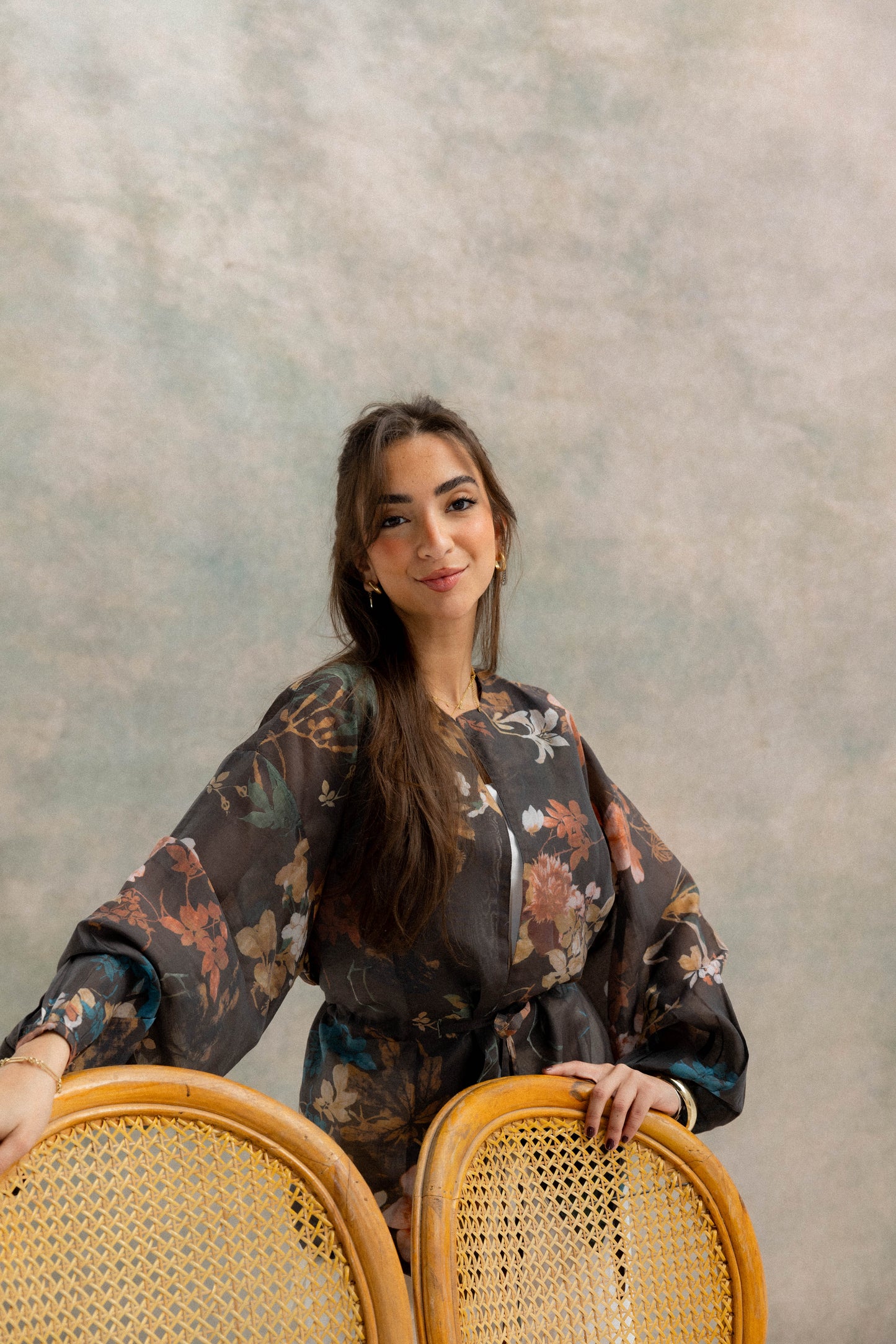 Floré Blouse in Brunette