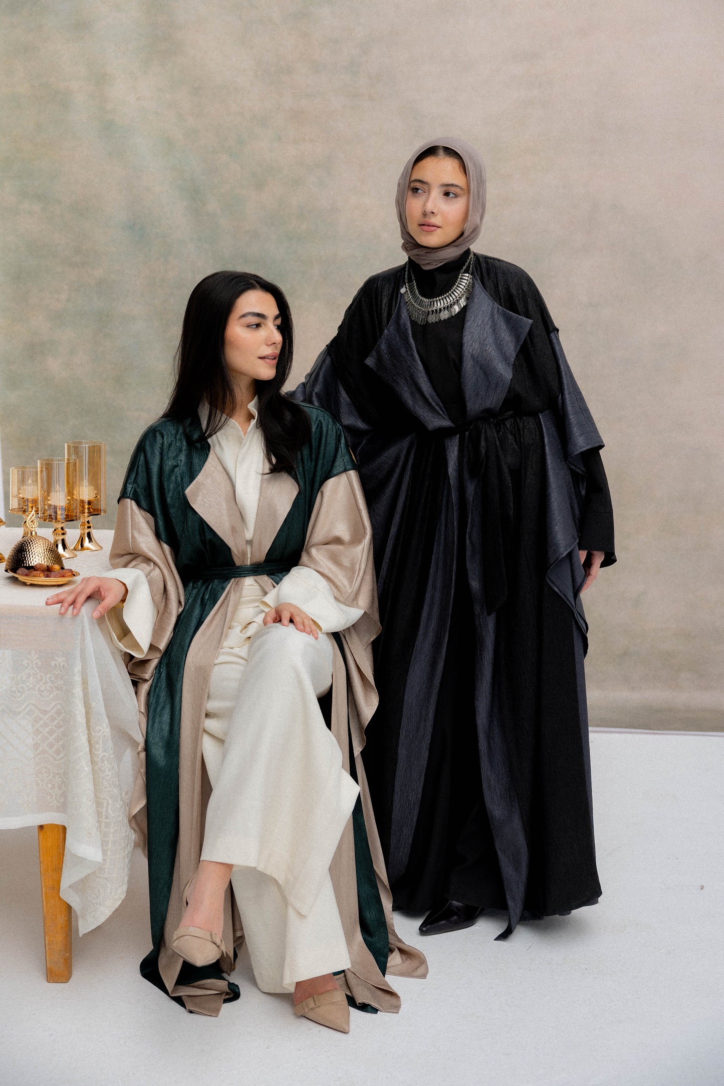 Majlis Kaftan in Black