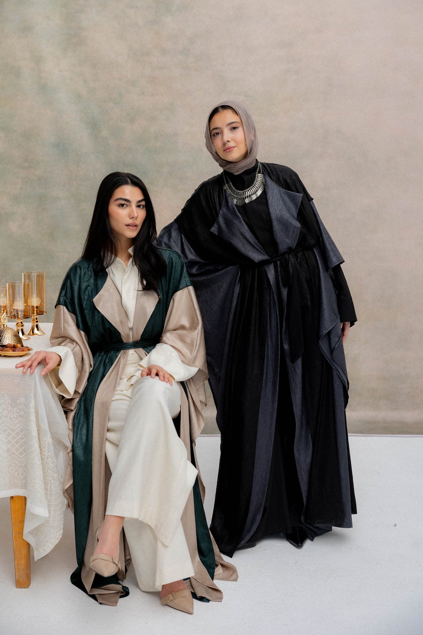 Majlis Kaftan in Black