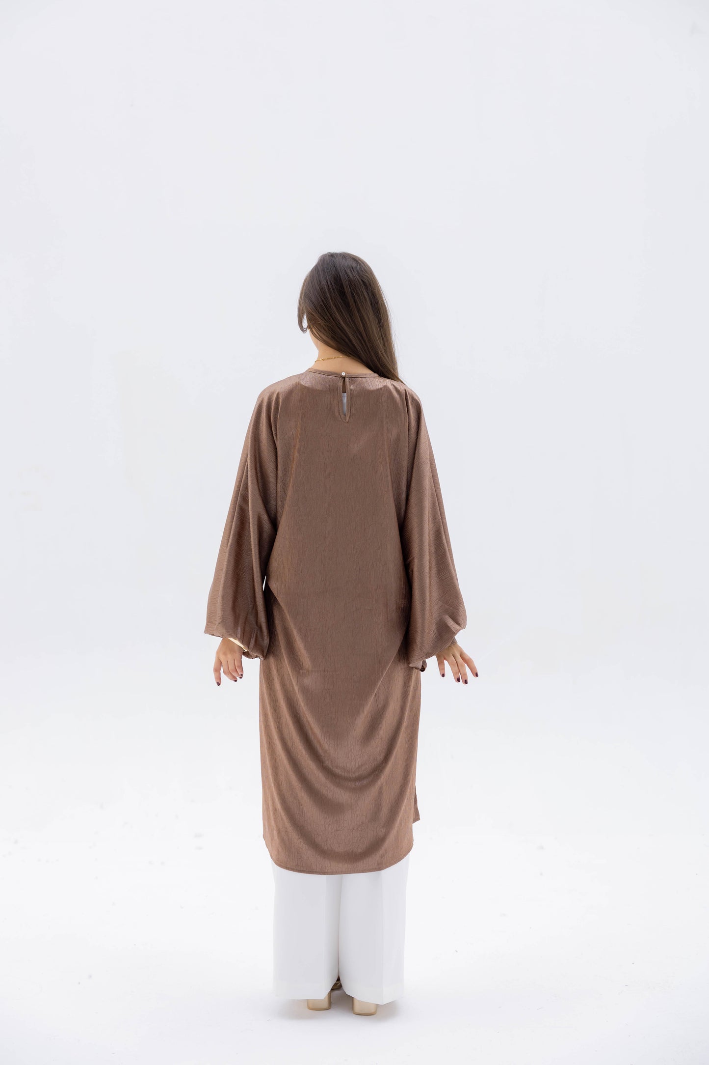 Layali Blouse in Coffee