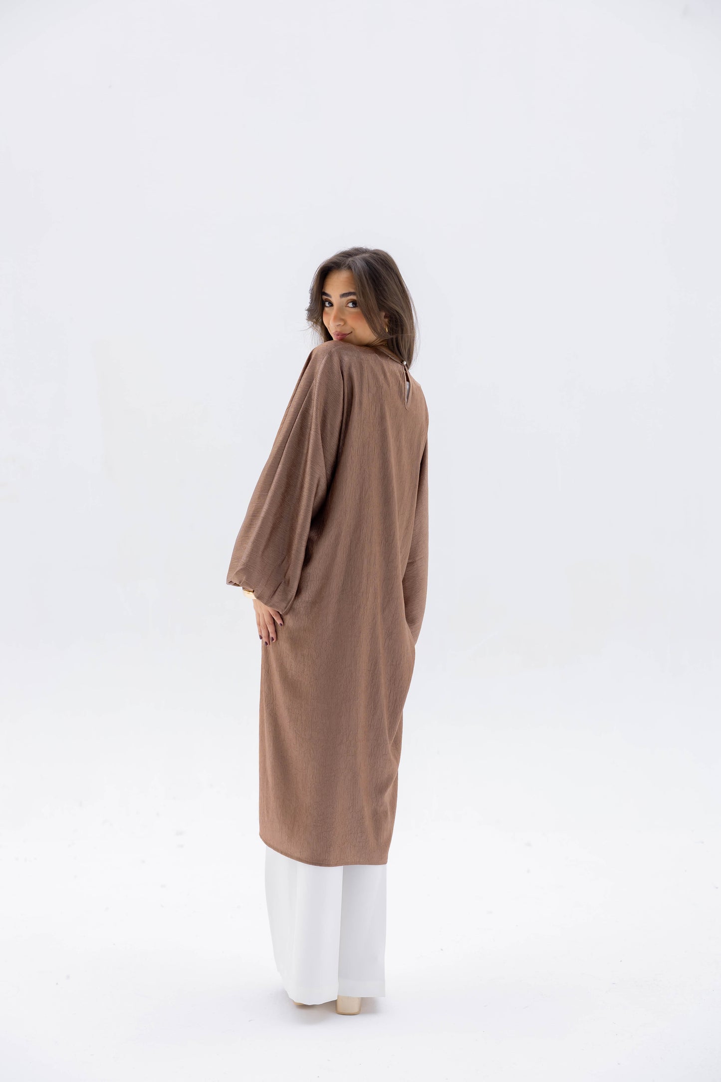 Layali Blouse in Coffee