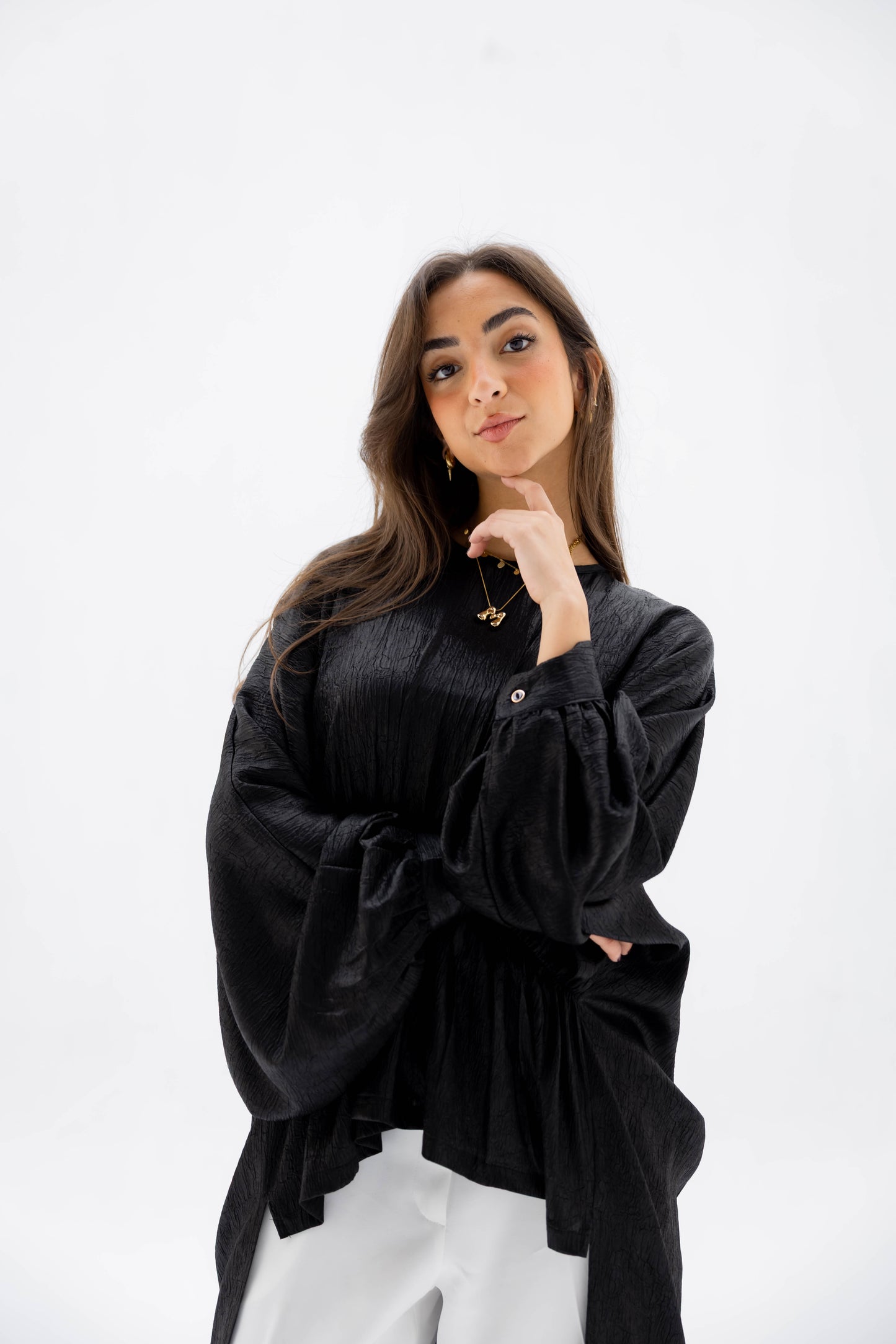 Layali Blouse in Black