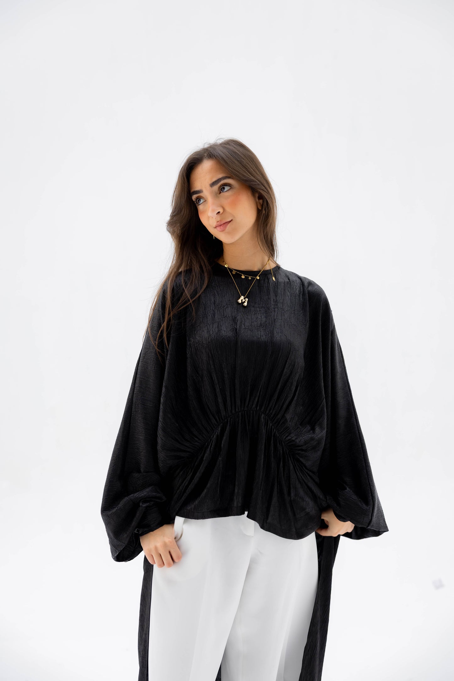 Layali Blouse in Black