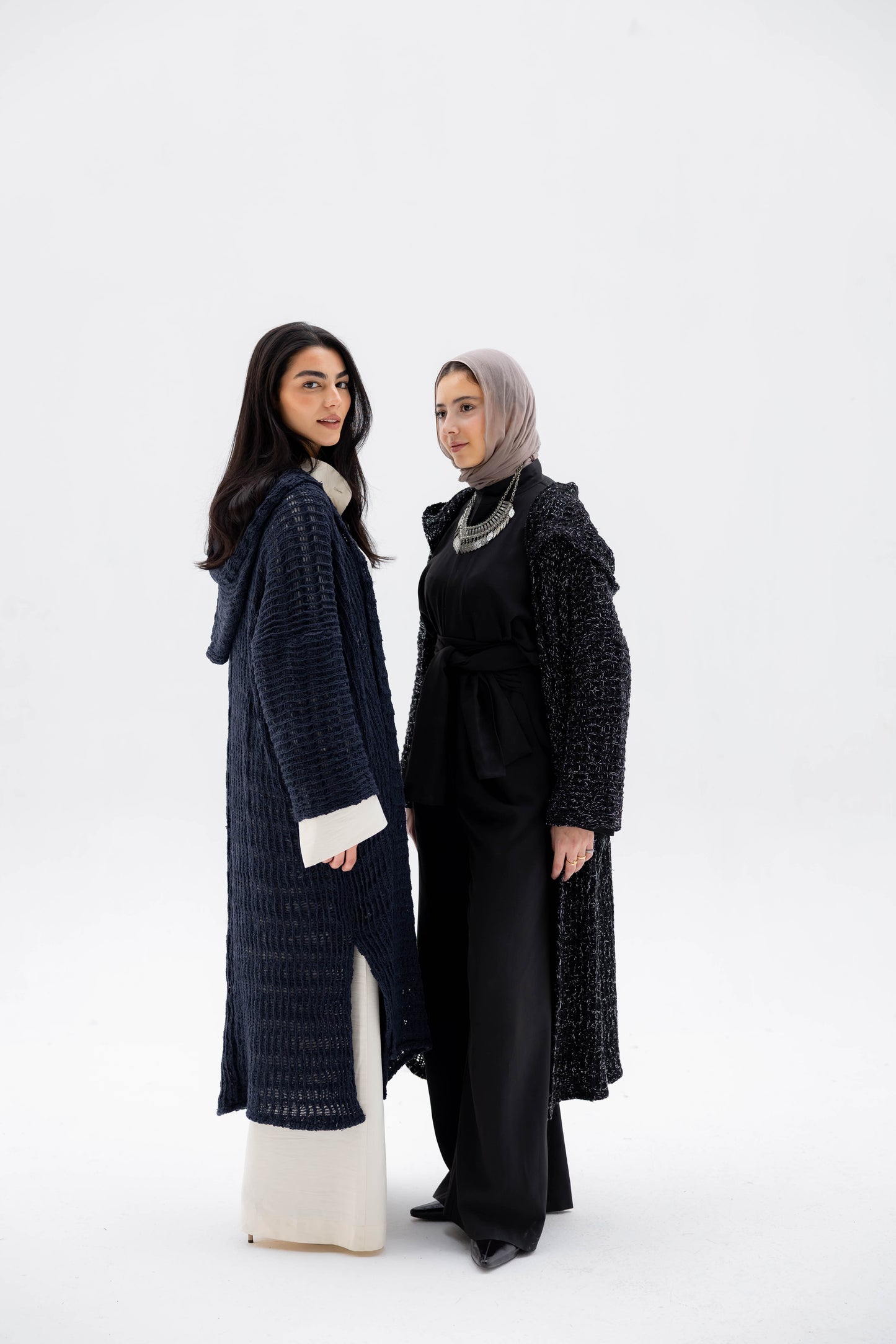 Twilight Knit Cardigan in Navy