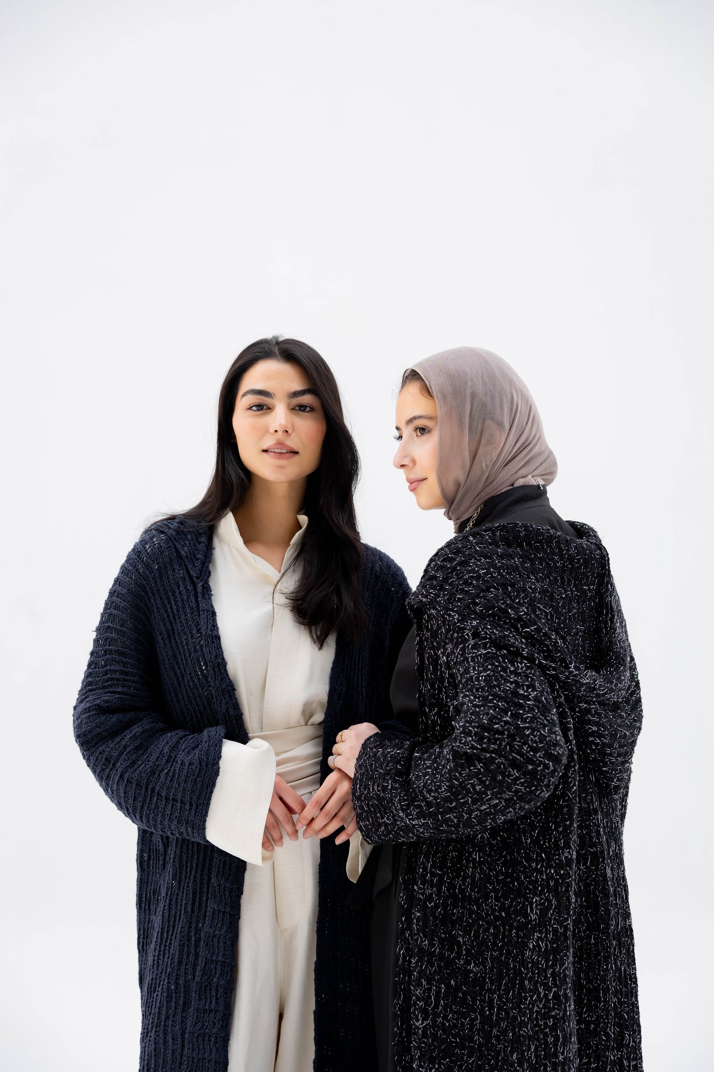 Twilight Knit Cardigan in Navy