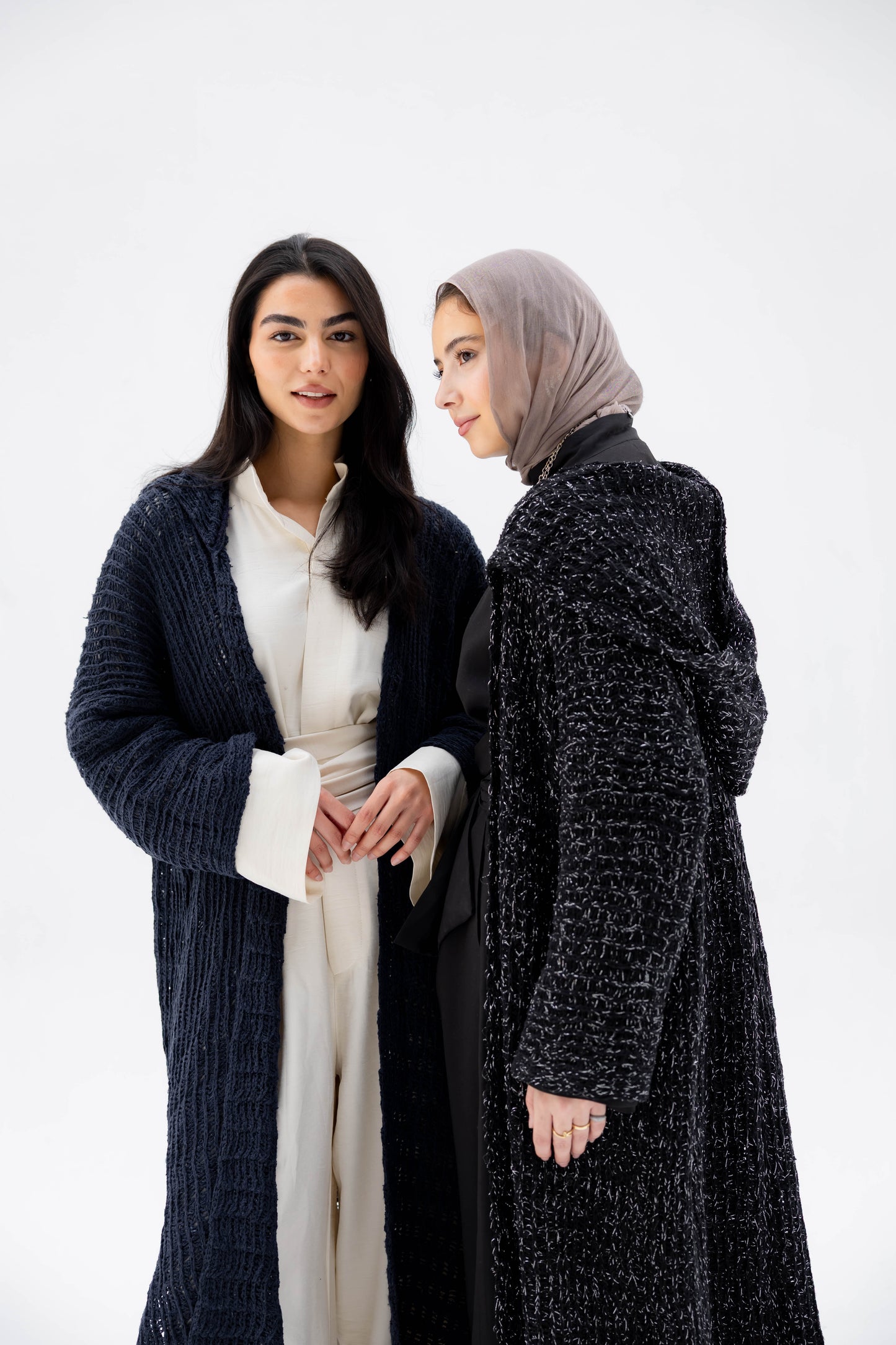 Twilight Knit Cardigan in Navy