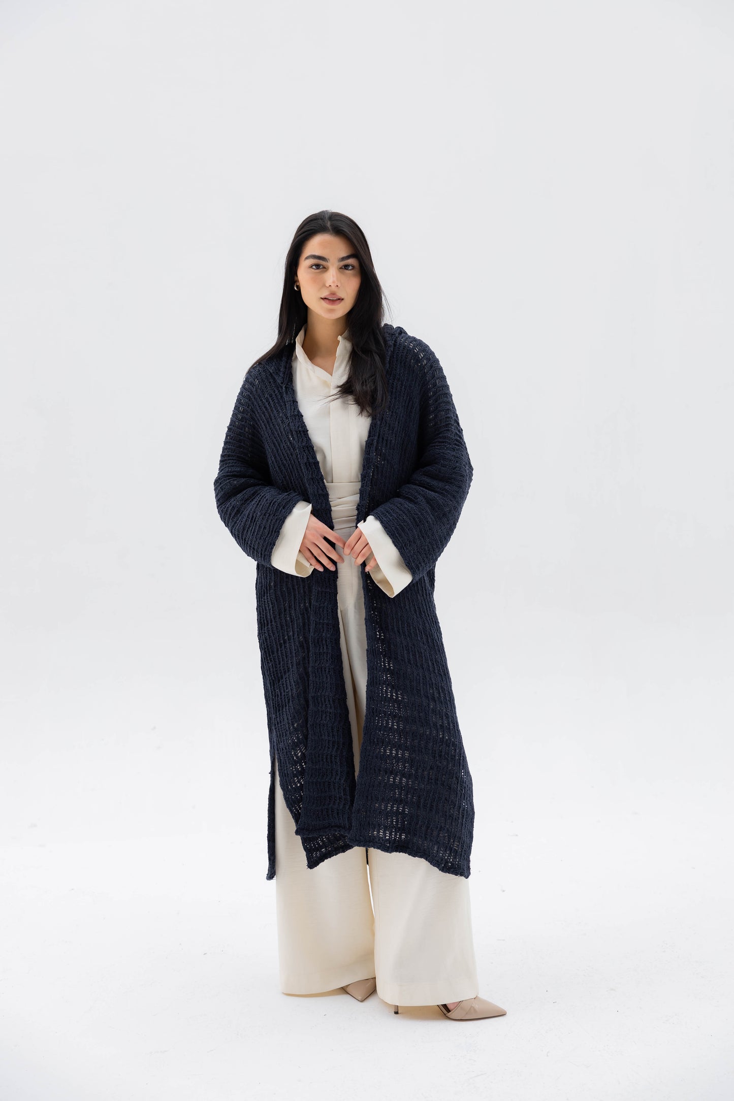 Twilight Knit Cardigan in Navy