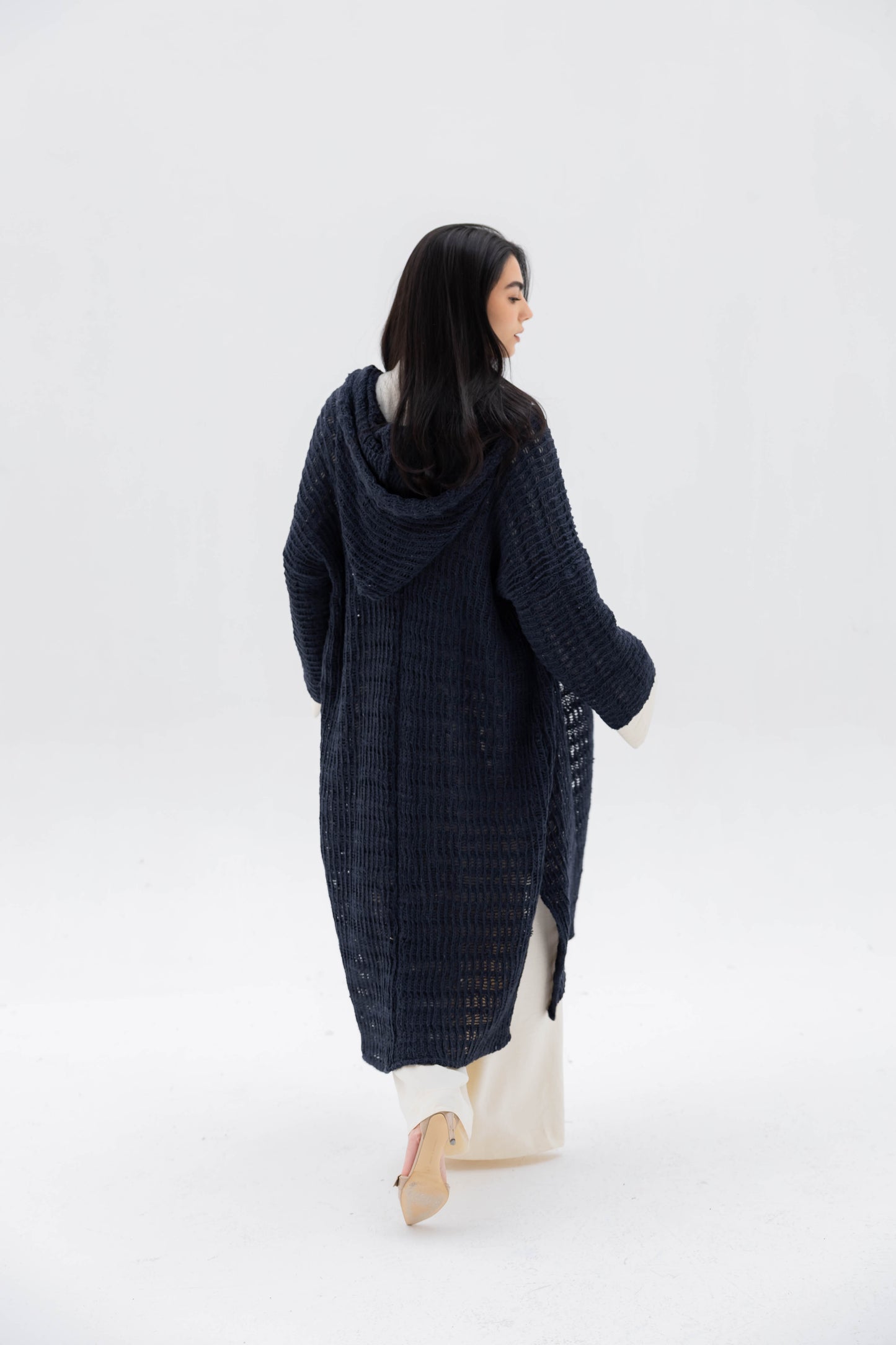 Twilight Knit Cardigan in Navy