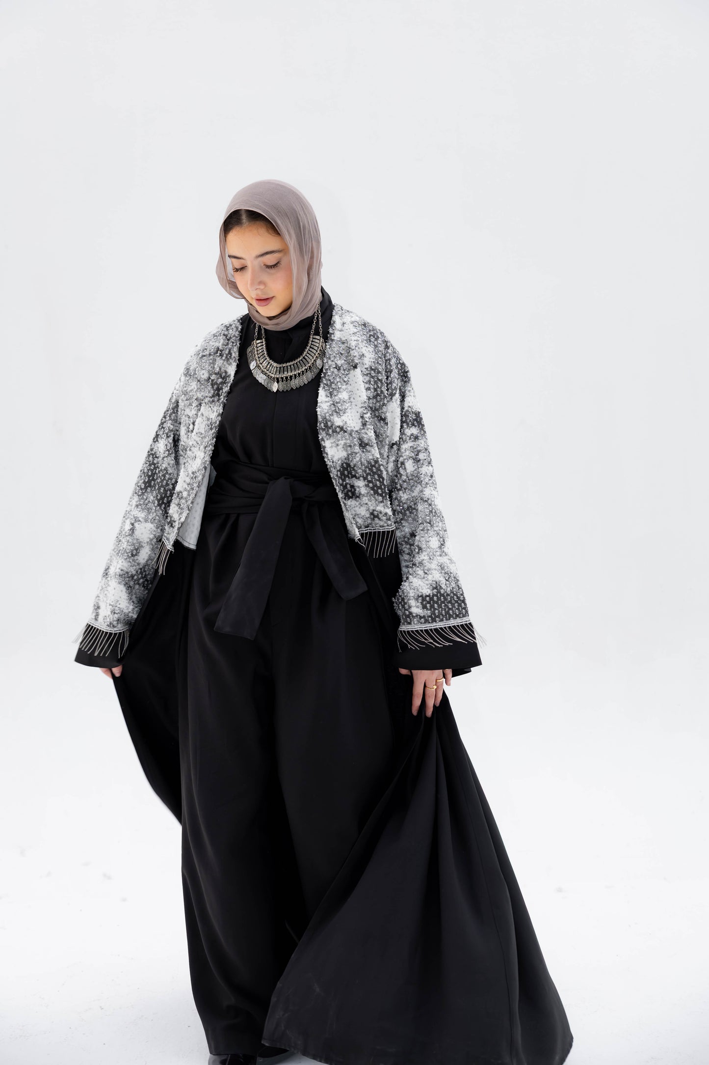 Luna Noir Kaftan