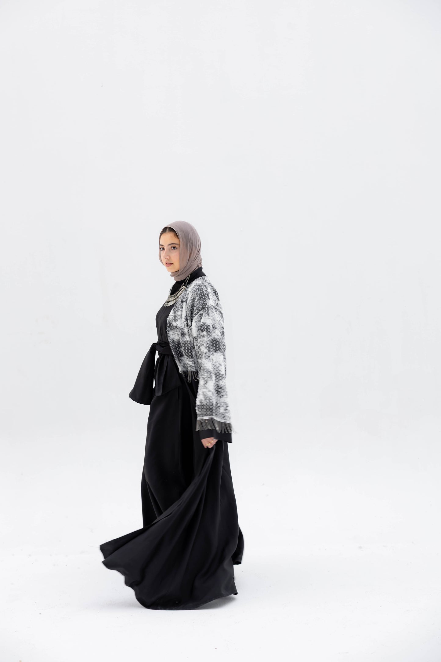 Luna Noir Kaftan