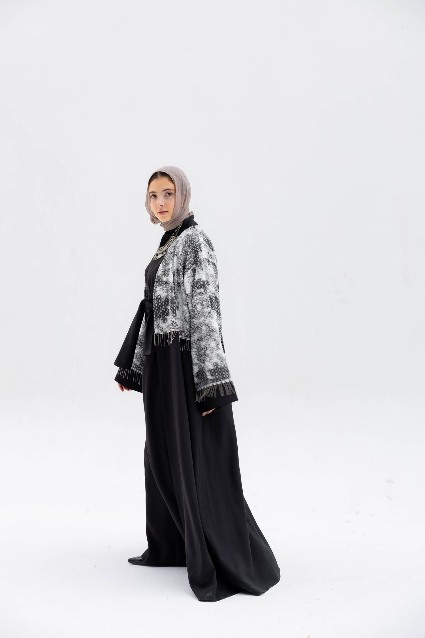 Luna Noir Kaftan