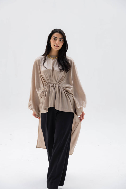 Layali Blouse in Beige