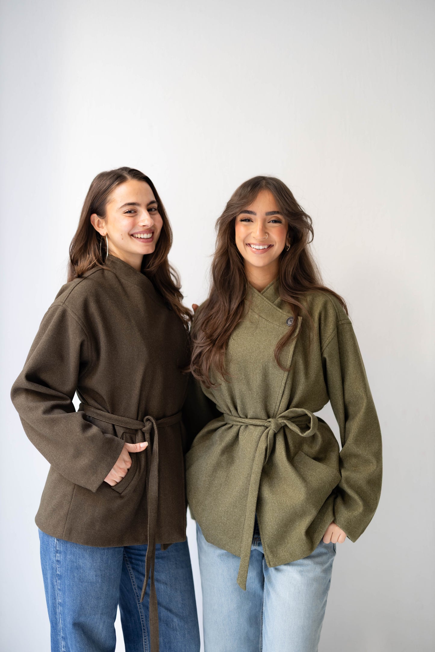 The Minimal Jacket in Olive Brown