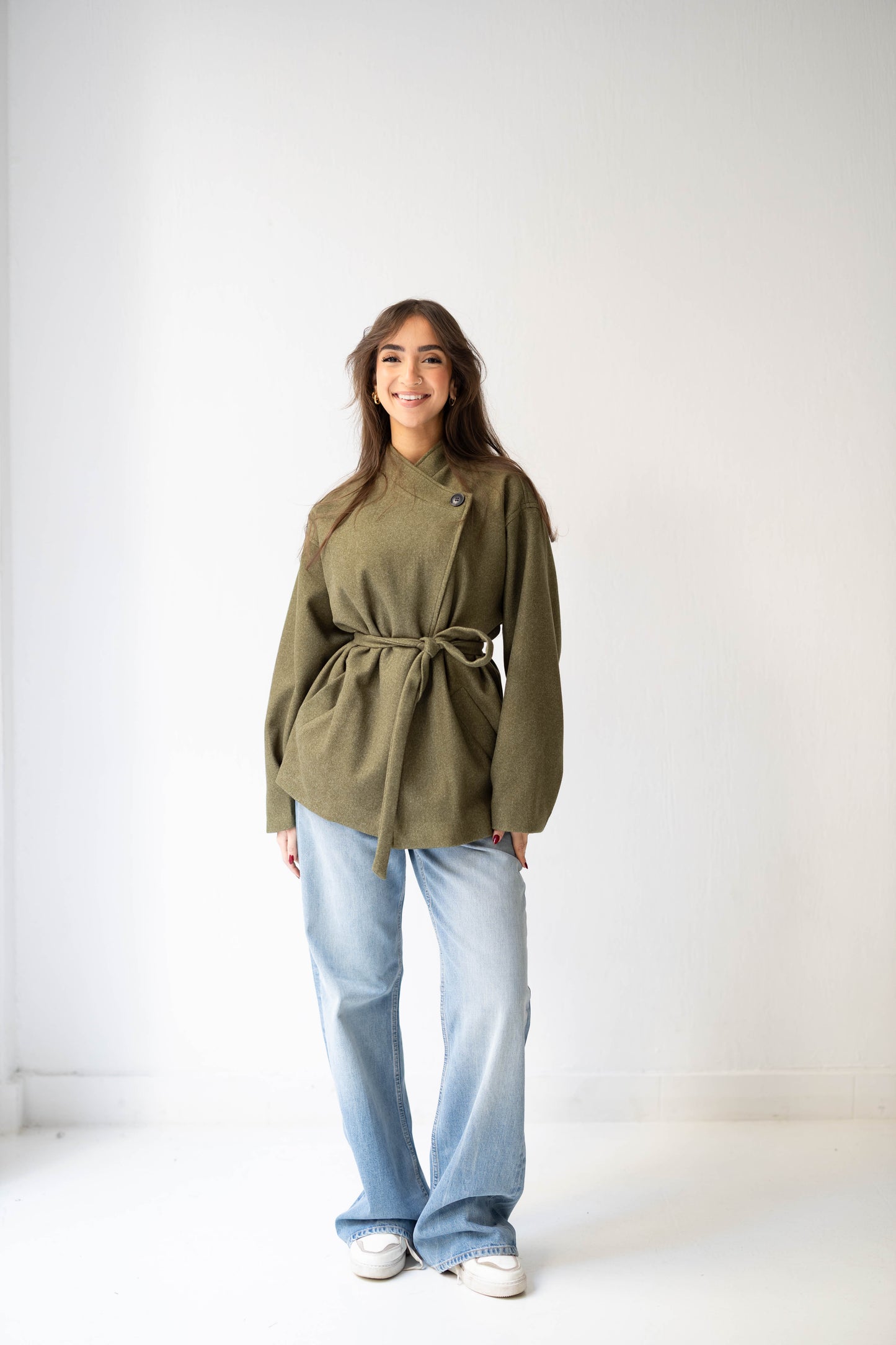 The Minimal Jacket in Olive