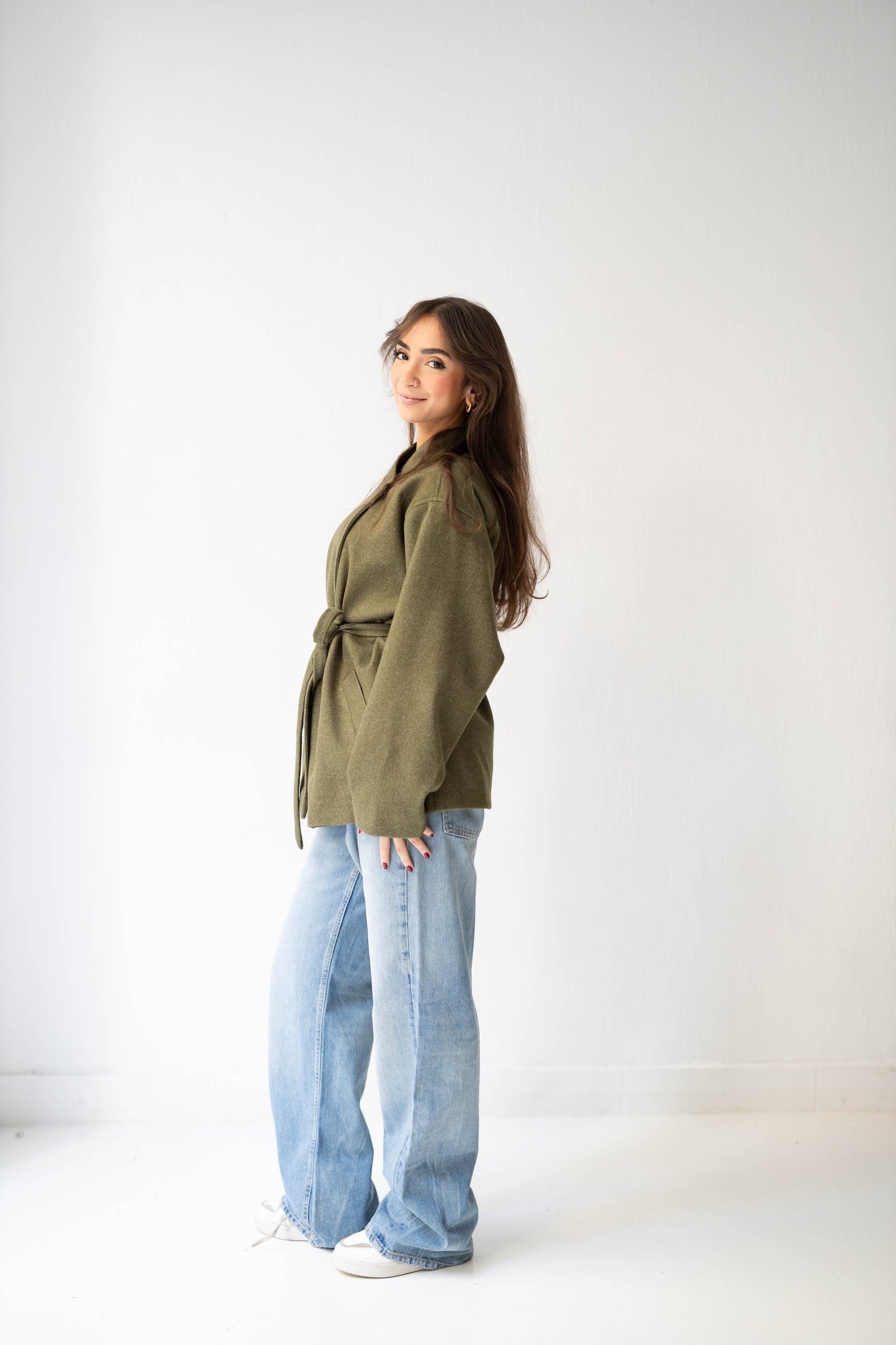The Minimal Jacket in Olive