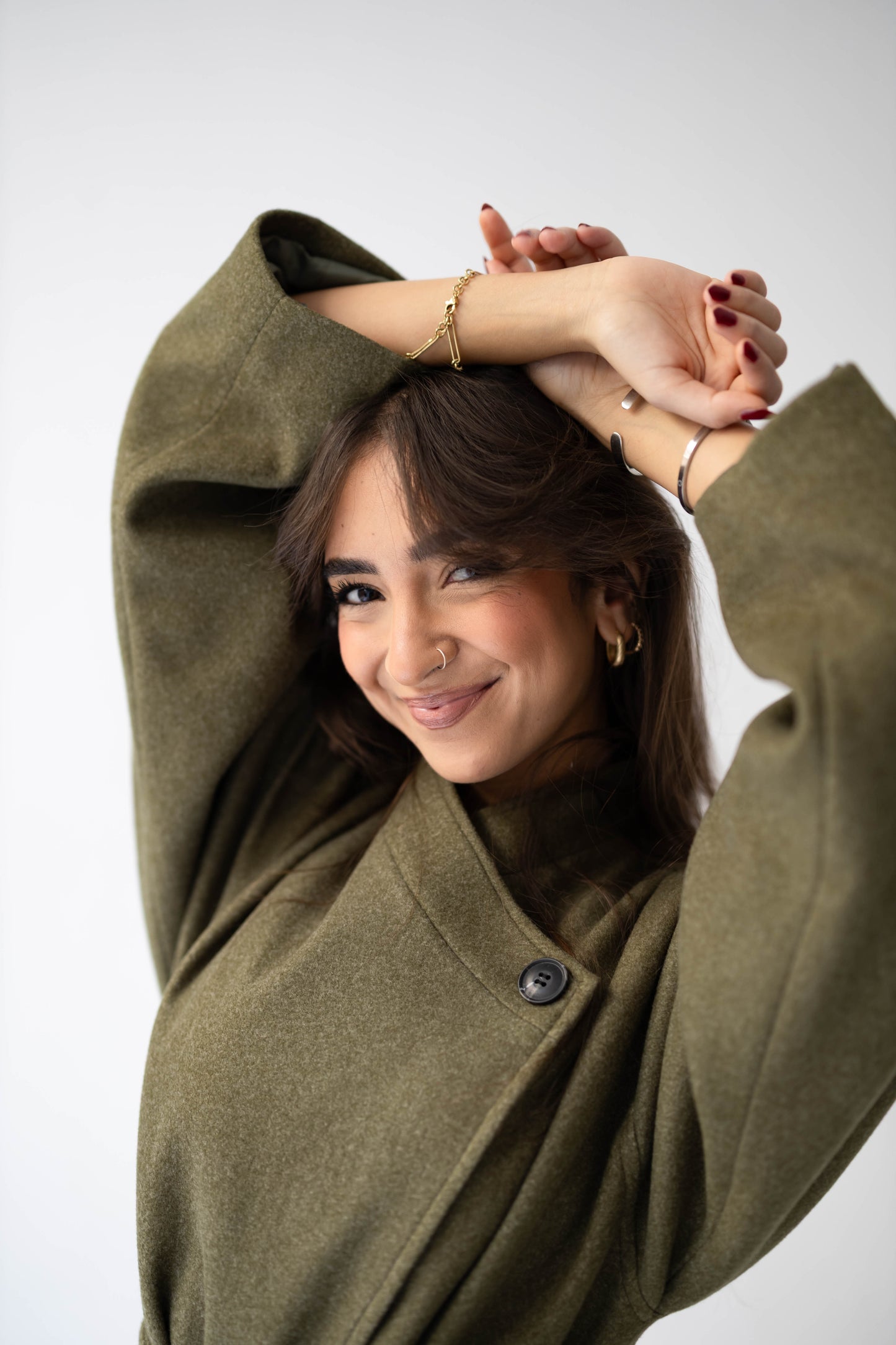 The Minimal Jacket in Olive