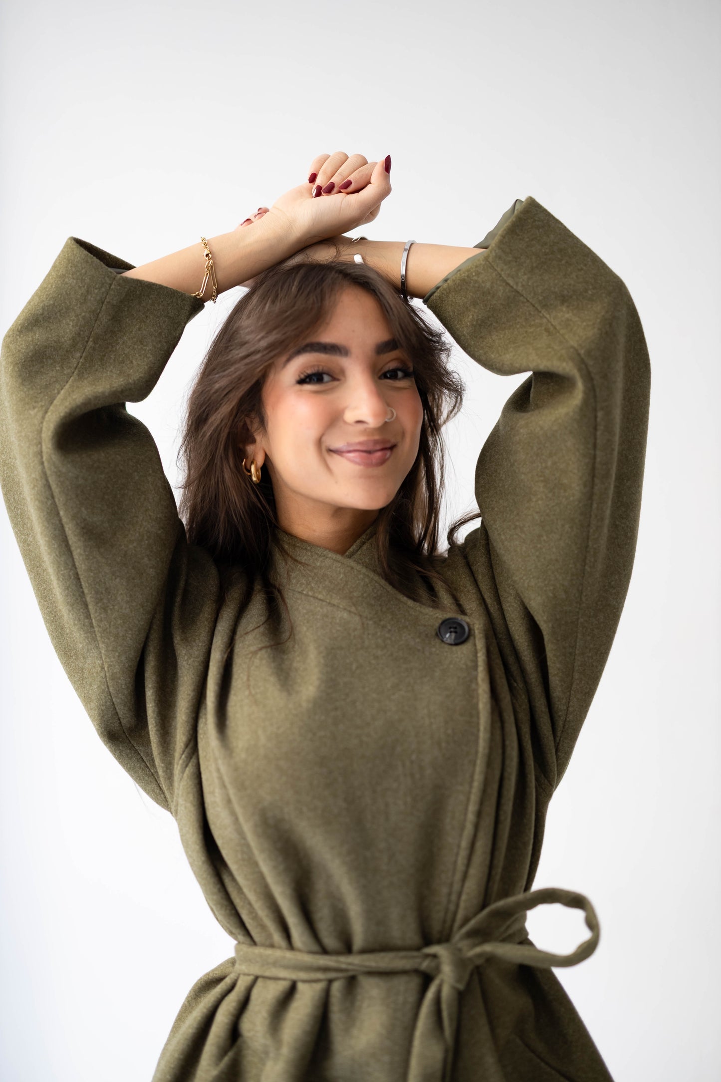 The Minimal Jacket in Olive