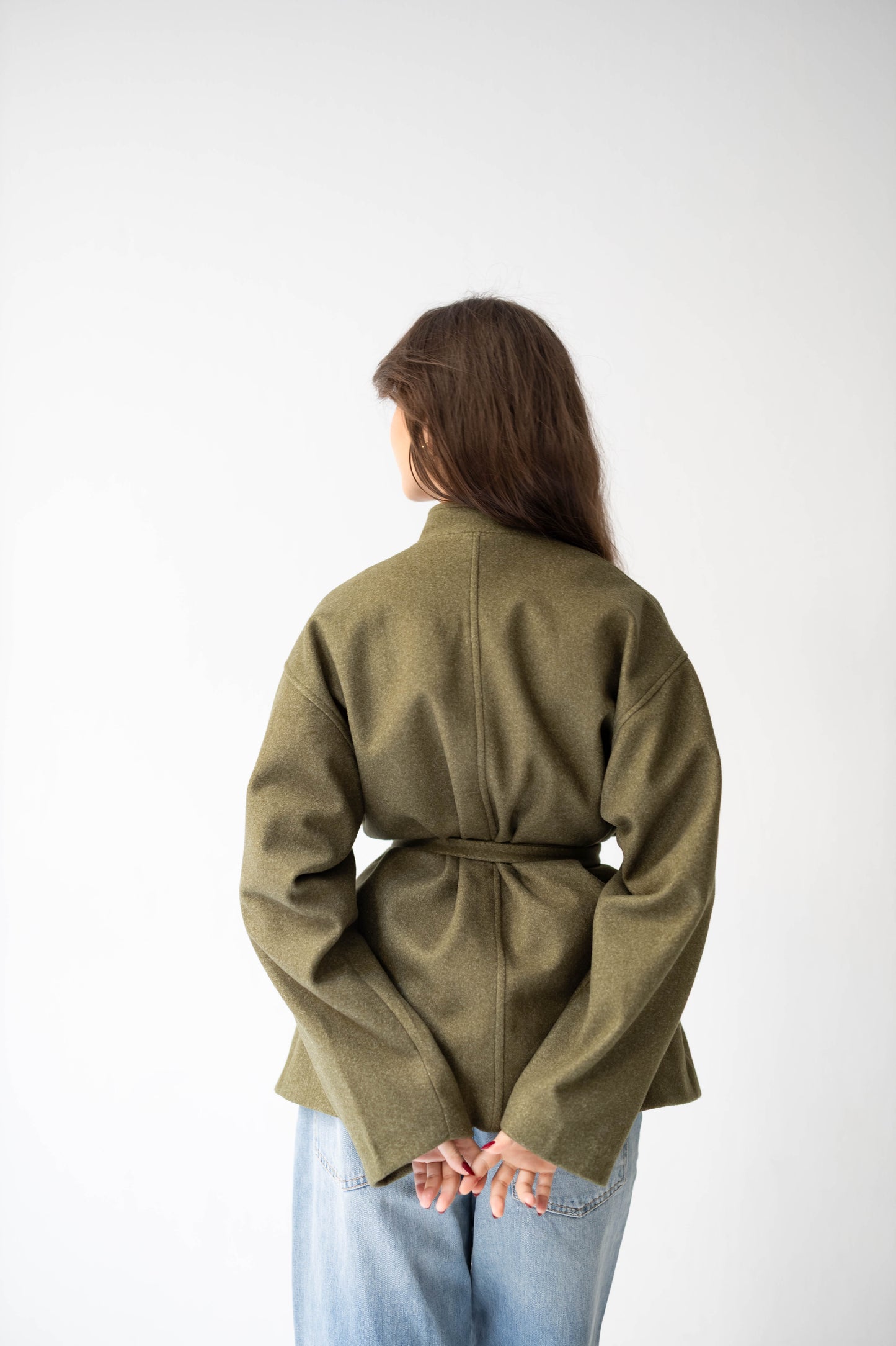 The Minimal Jacket in Olive
