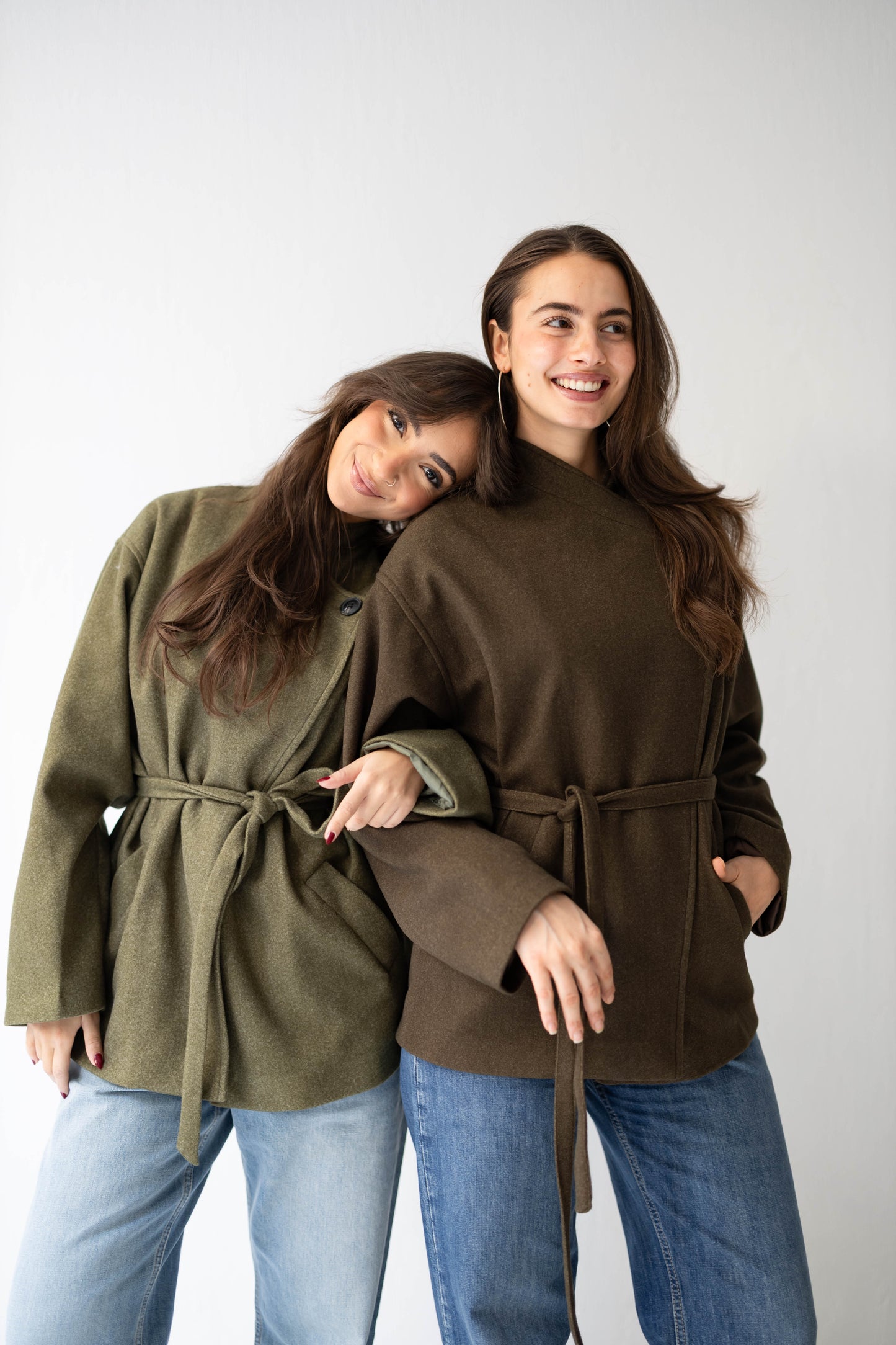 The Minimal Jacket in Olive Brown