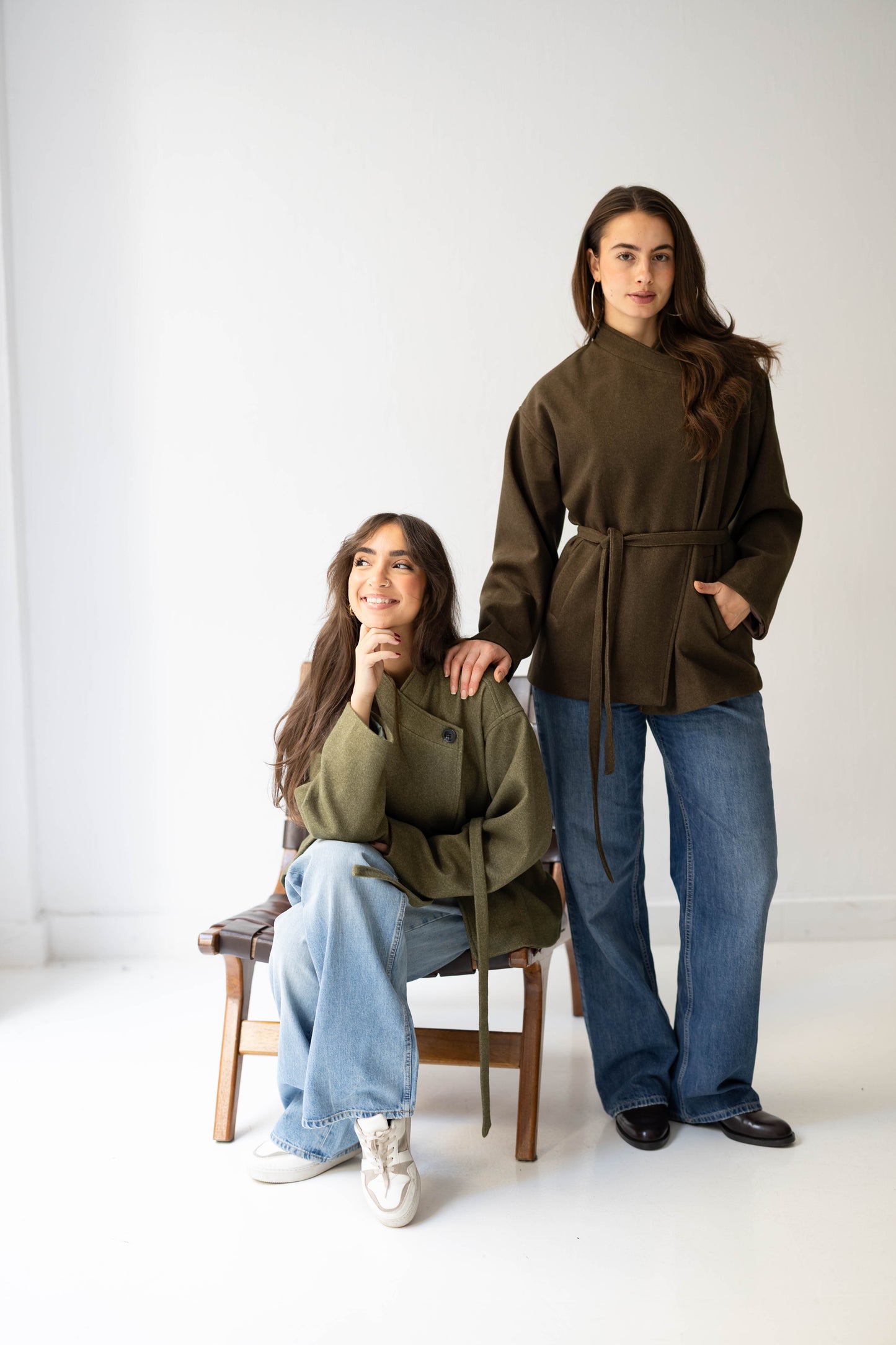 The Minimal Jacket in Olive