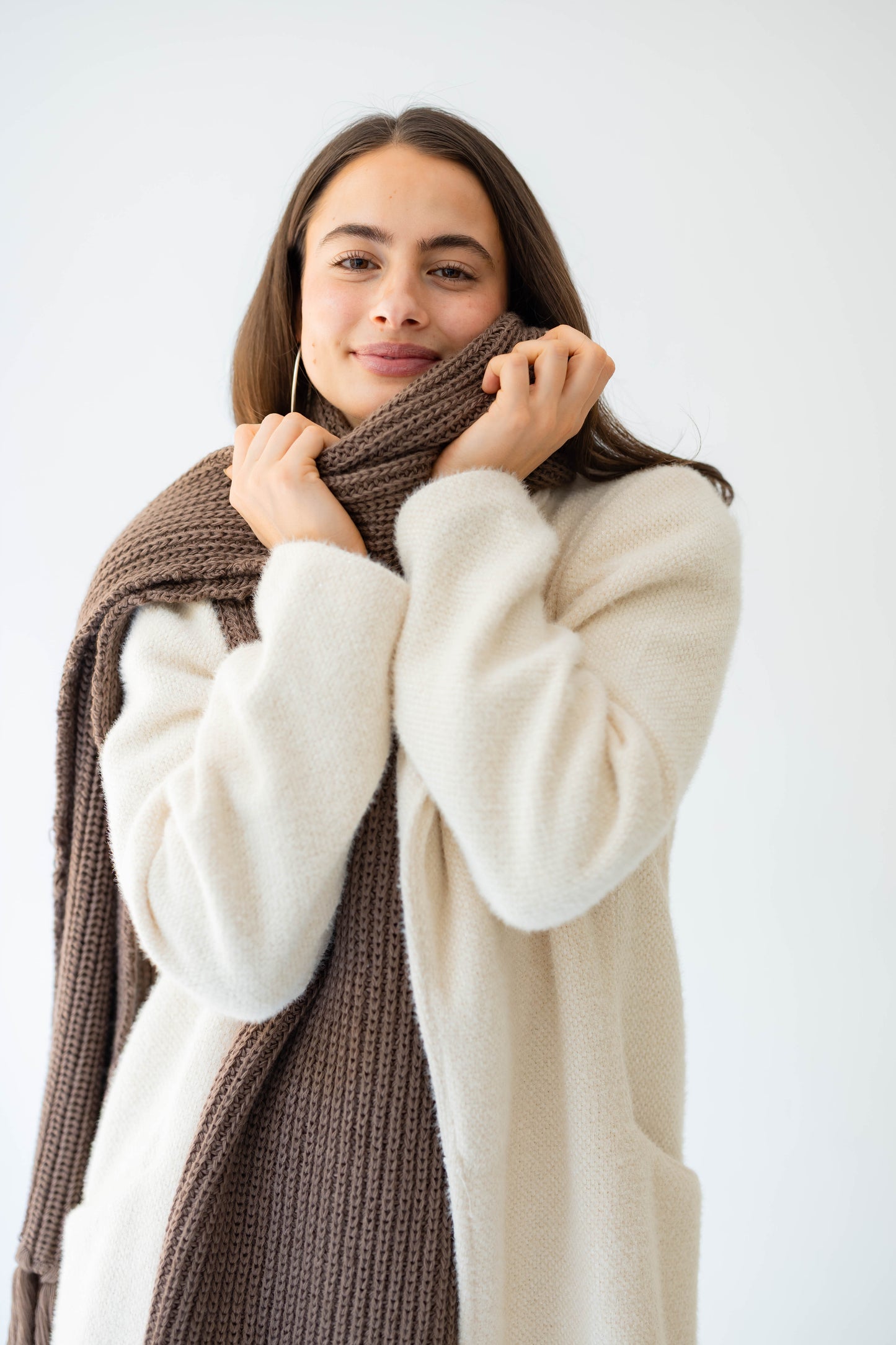 Whisper Shine Coat in White