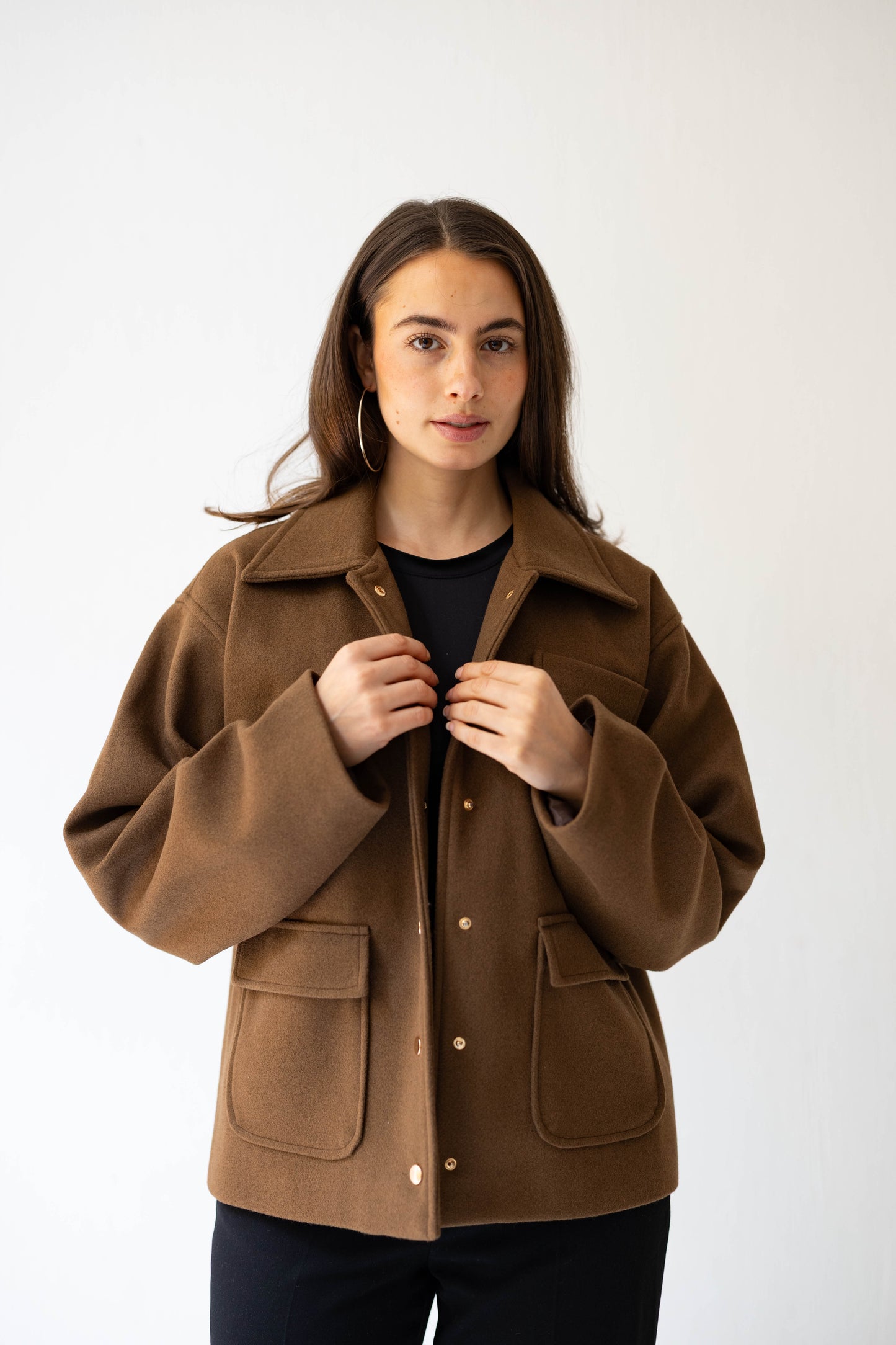 Maple Jacket in Brown
