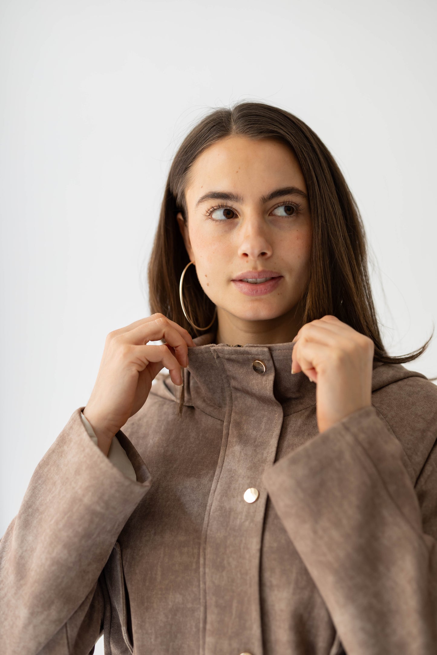 The Ophelia Jacket in Brown