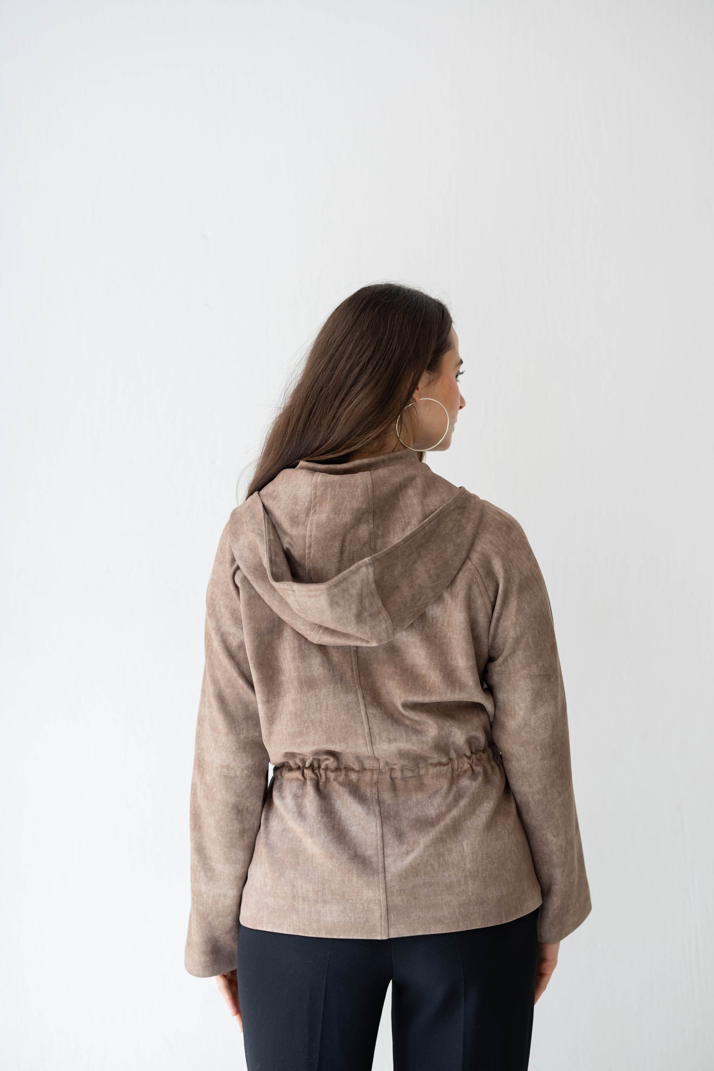 The Ophelia Jacket in Brown