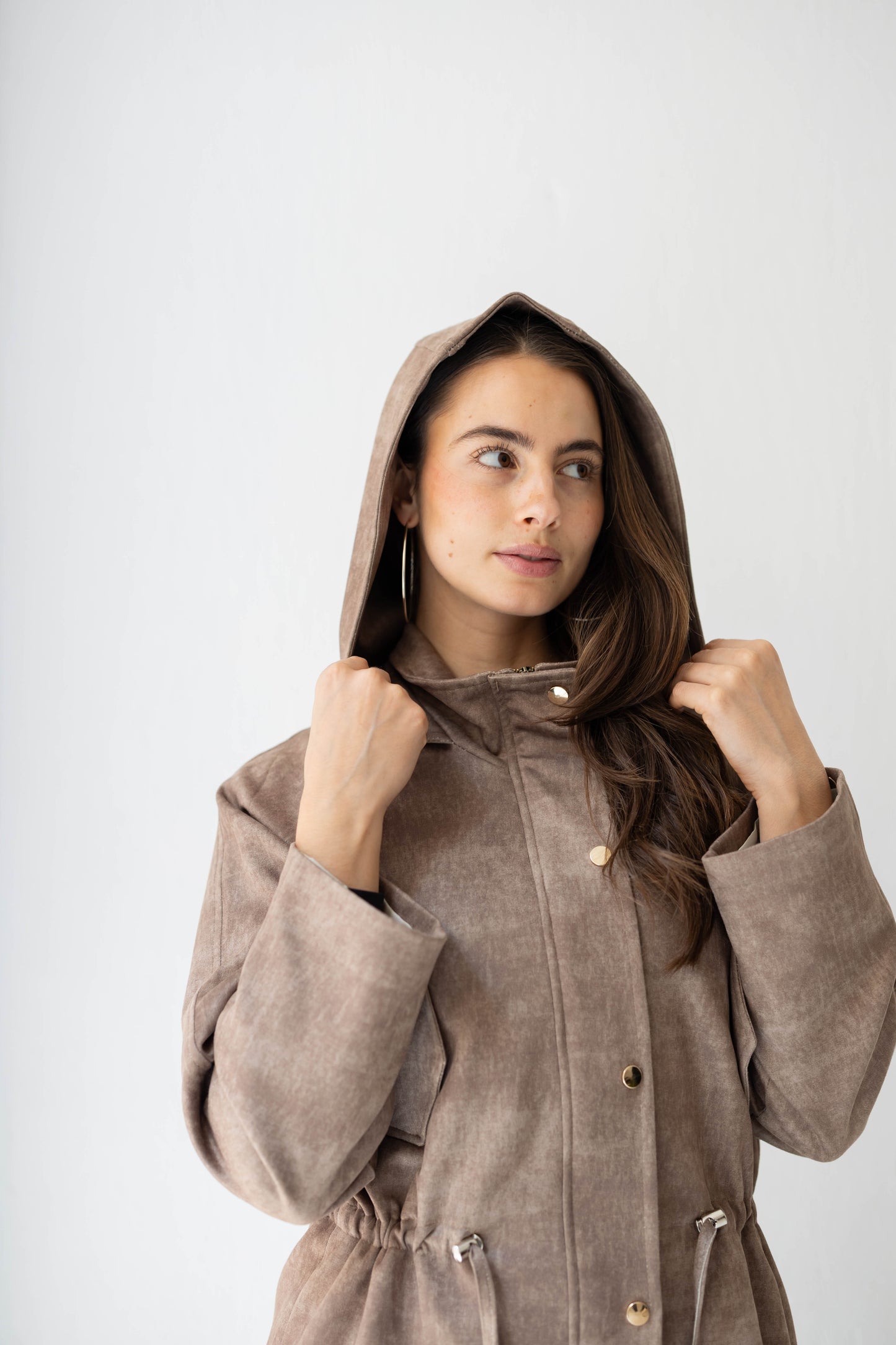 The Ophelia Jacket in Brown