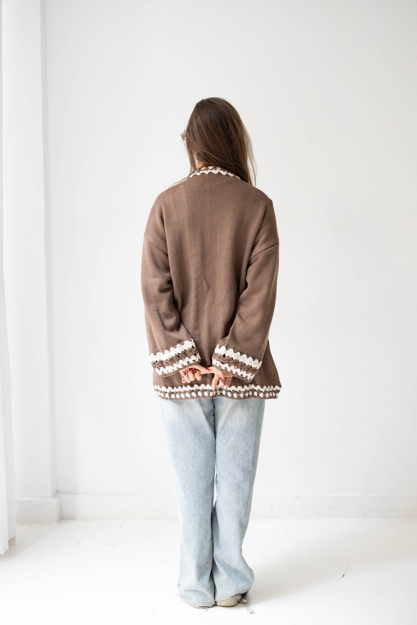 Comfy Edge Knit in Mocha