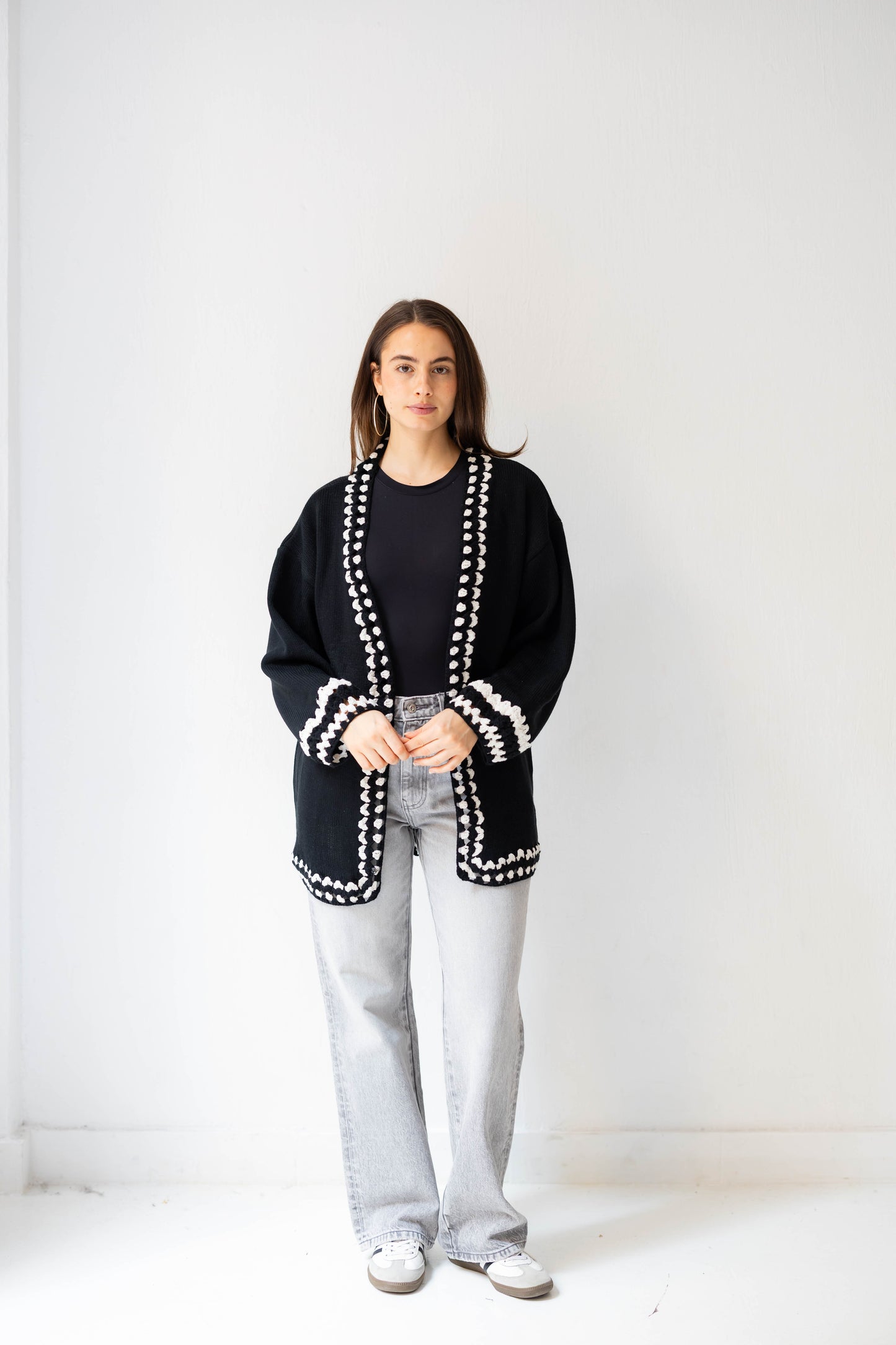 Comfy Edge Knit in Black