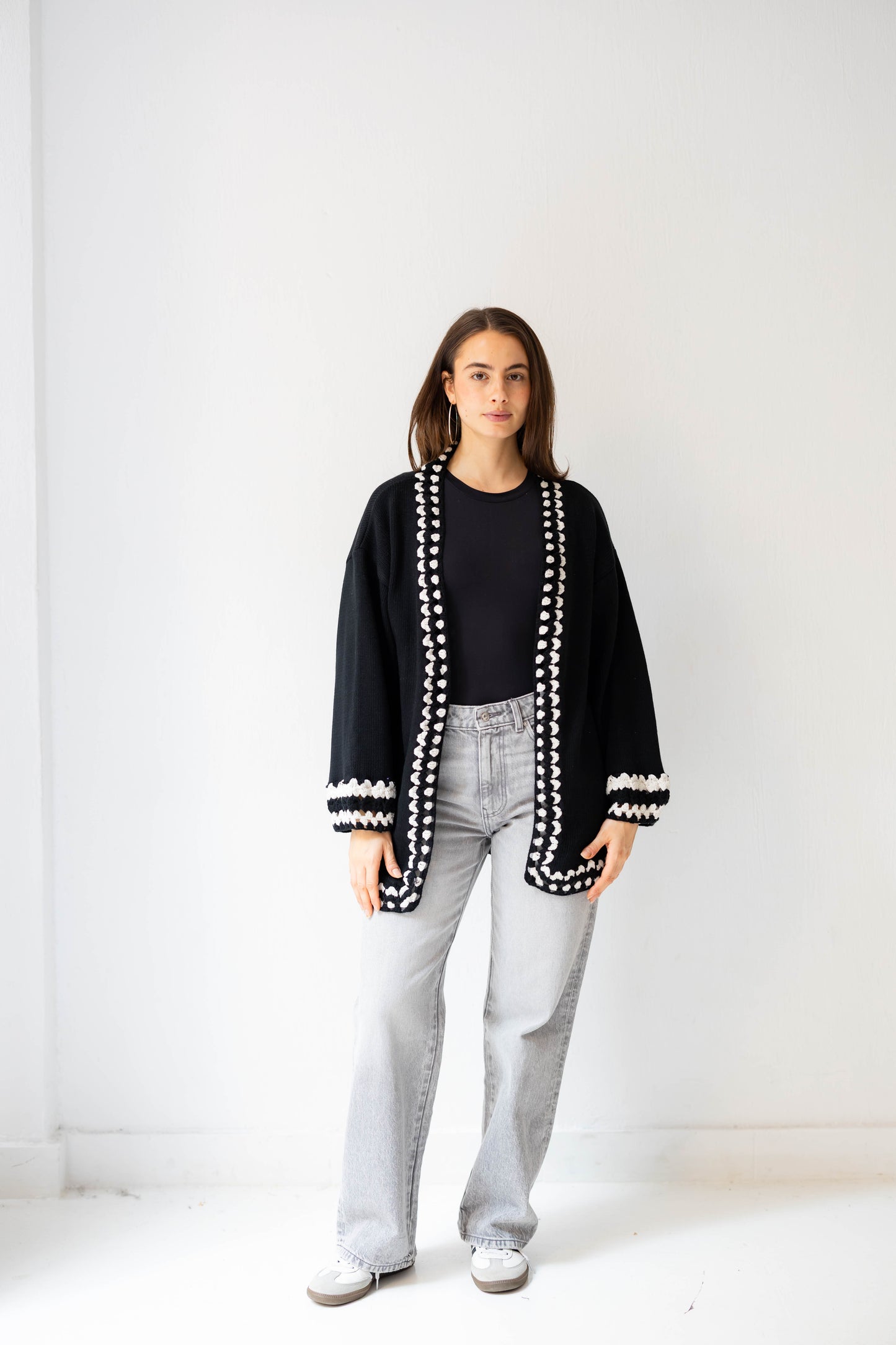 Comfy Edge Knit in Black