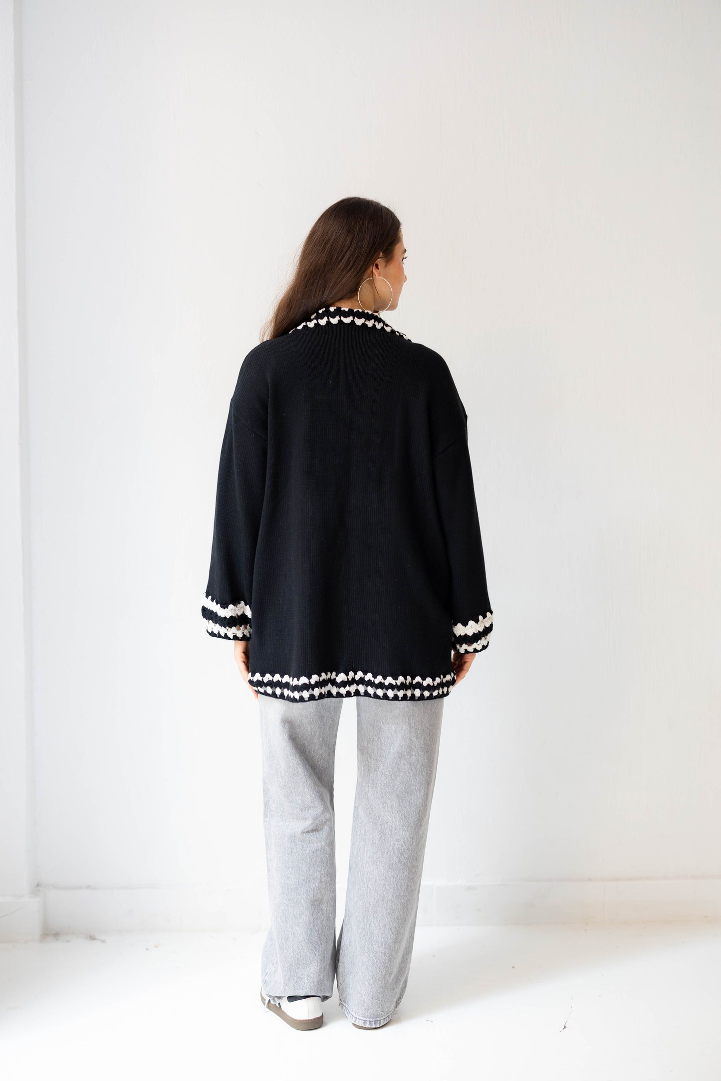 Comfy Edge Knit in Black