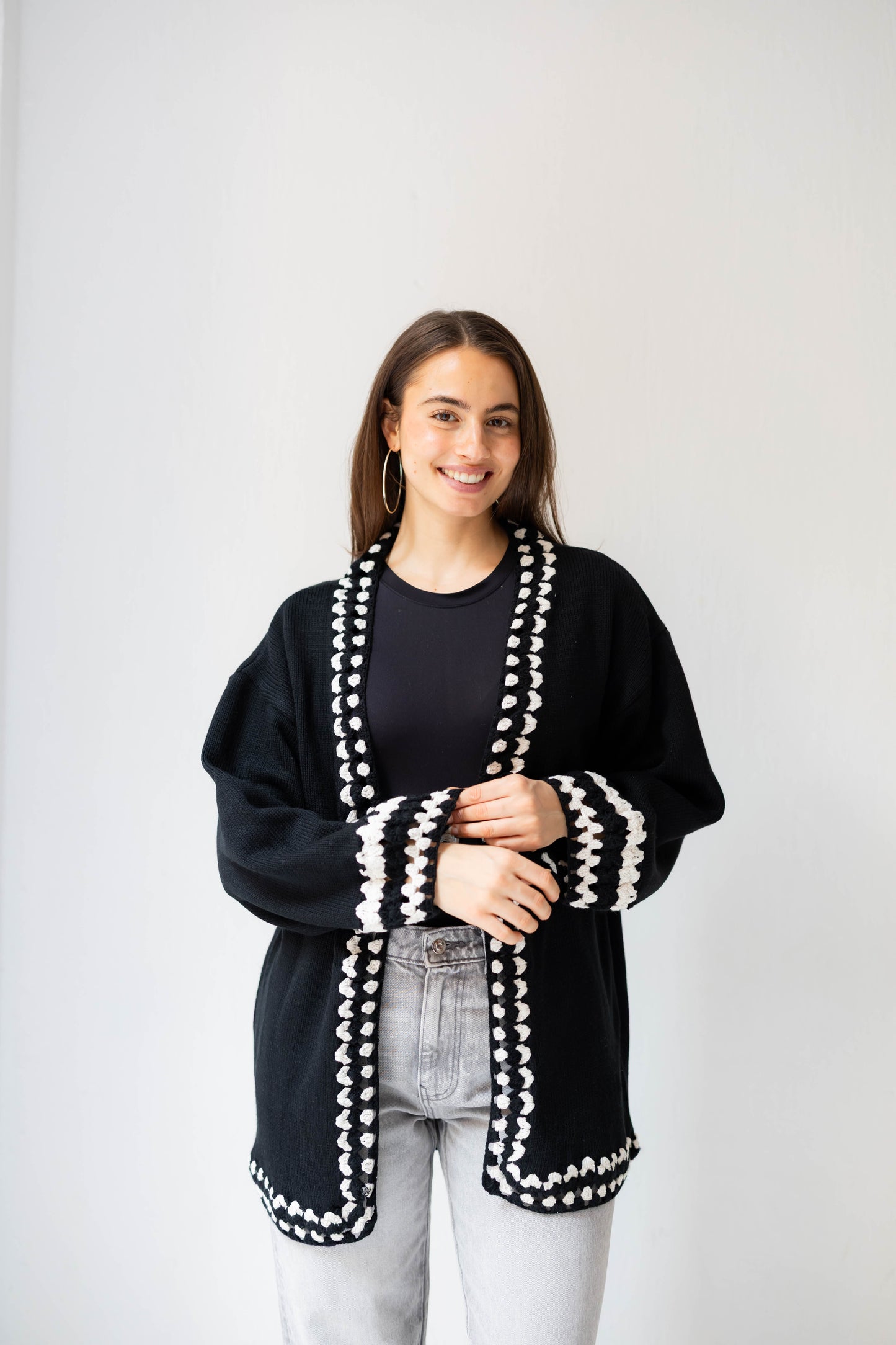 Comfy Edge Knit in Black