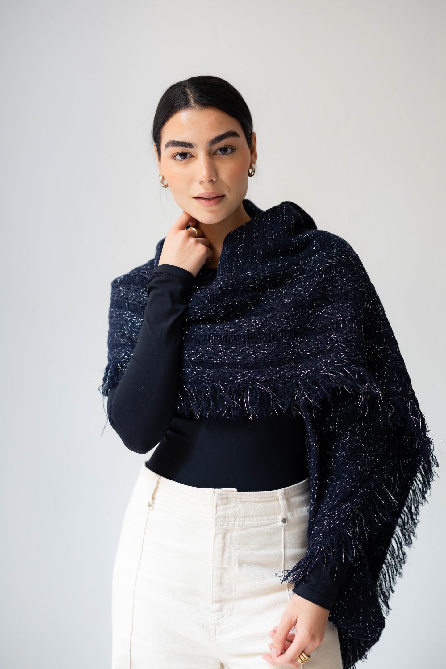 Twilight Fringe Shawl