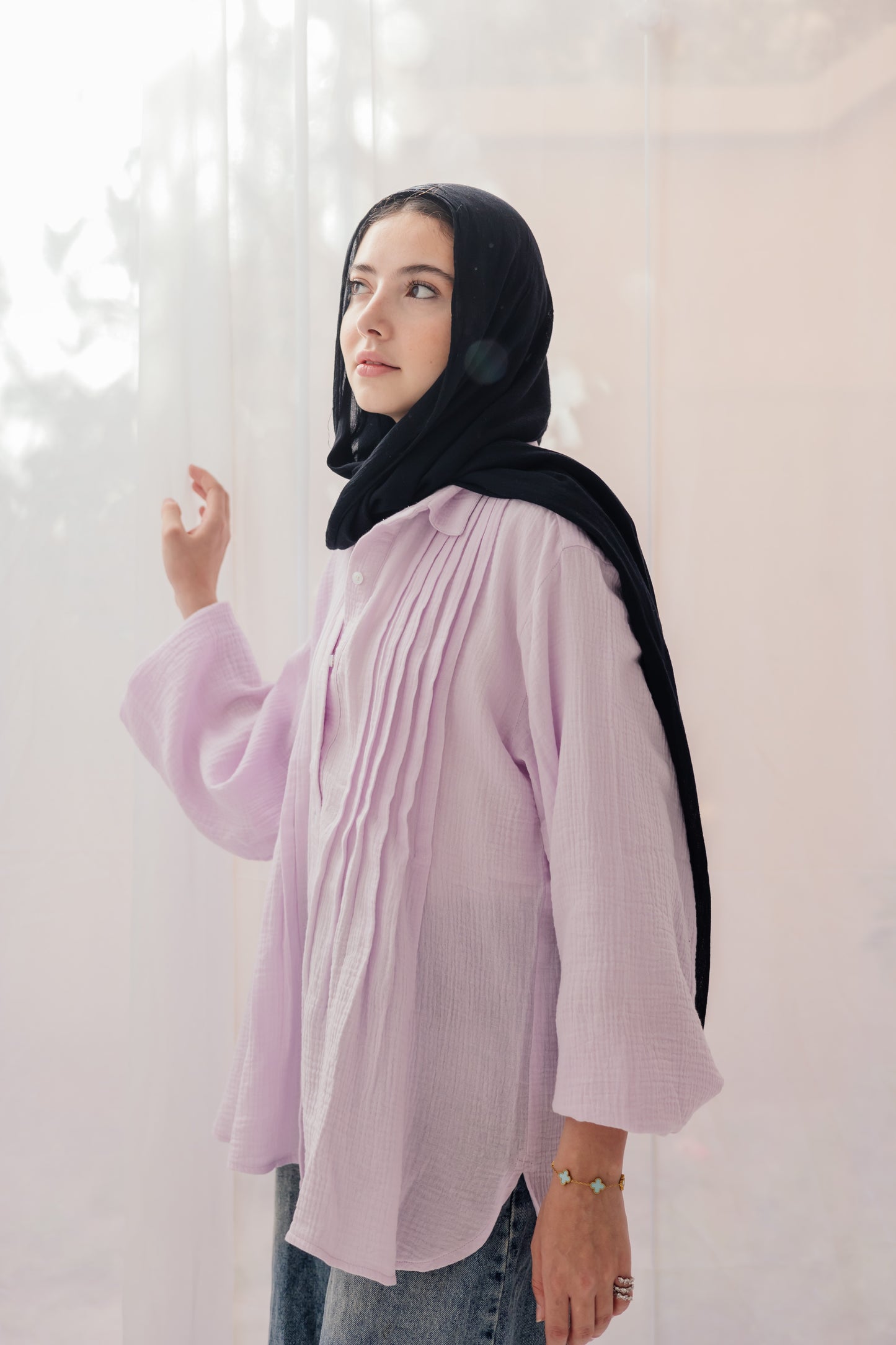 Sola Shirt in Lilac