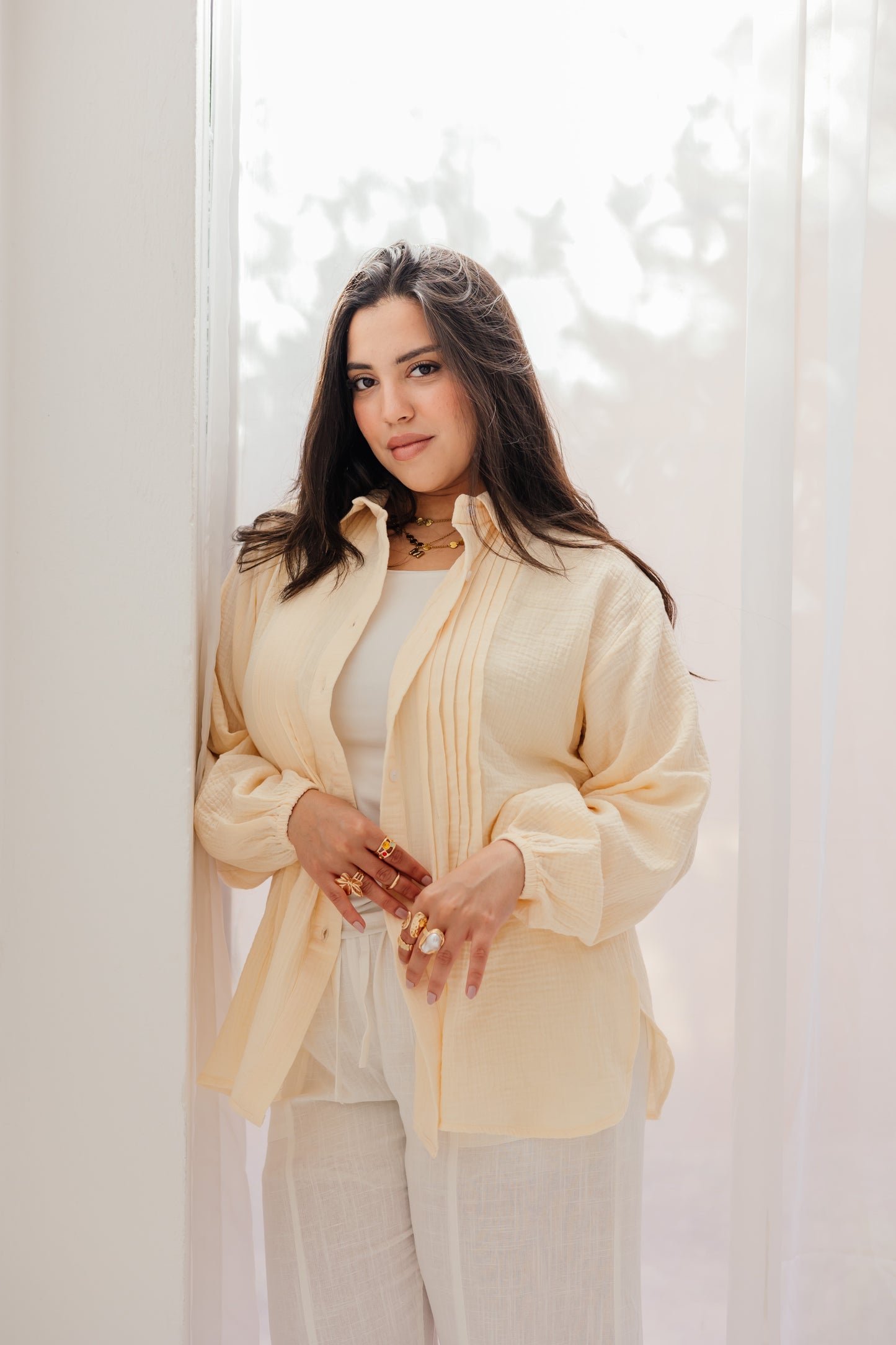 Sola Shirt in butter