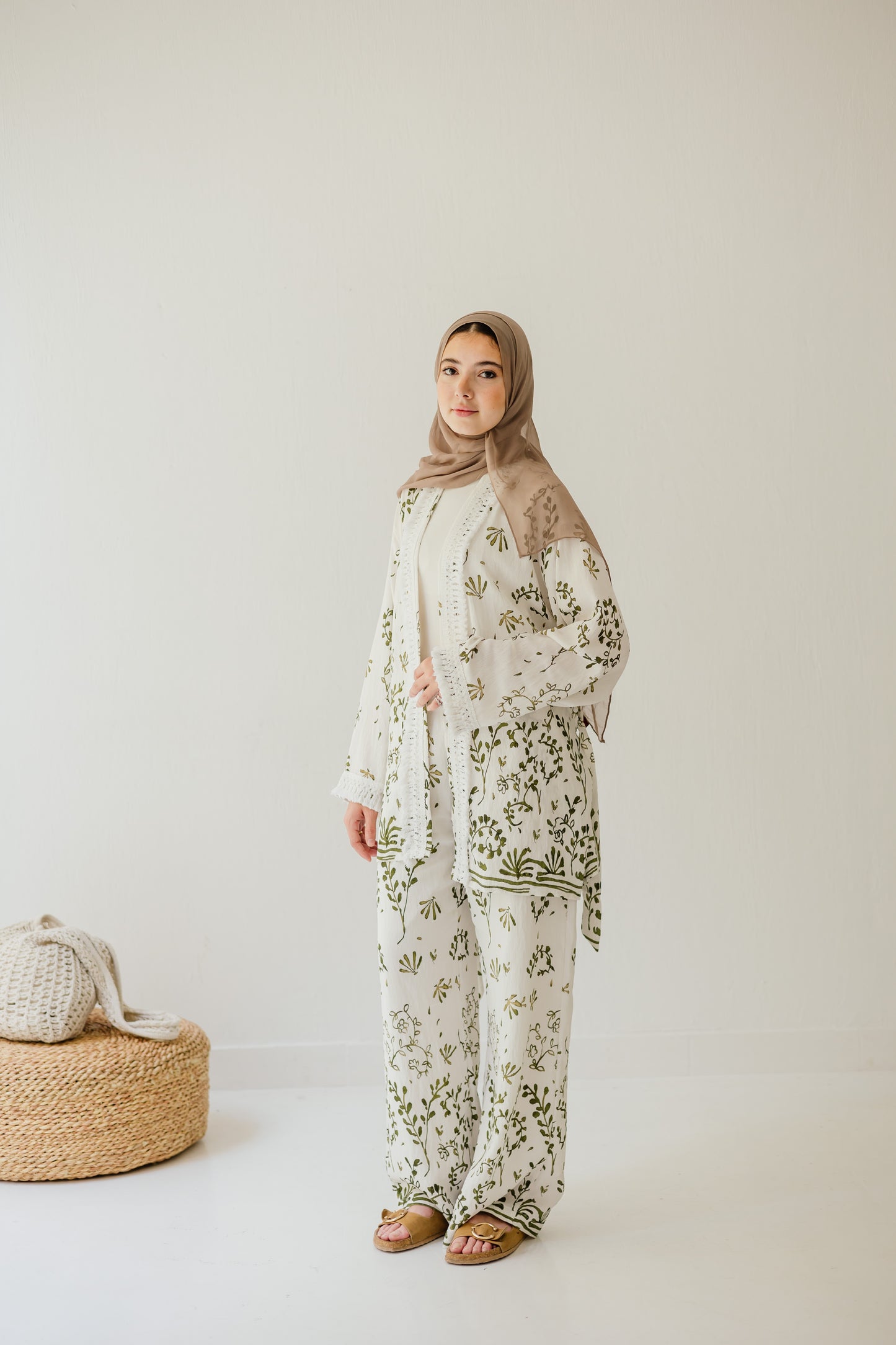Garden Grace Set in Olive