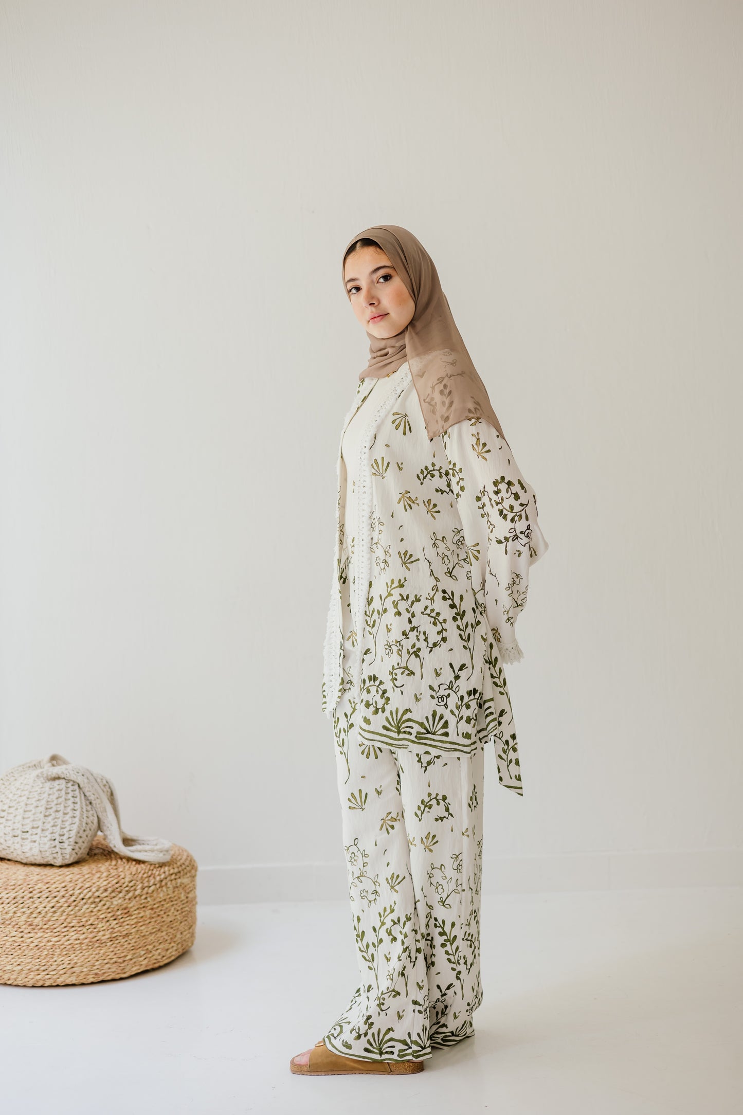 Garden Grace Set in Olive