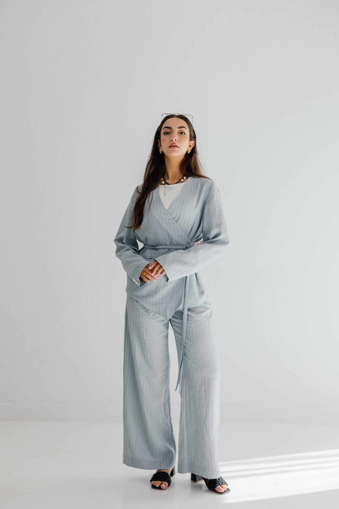 Ella Set in Blue Gray