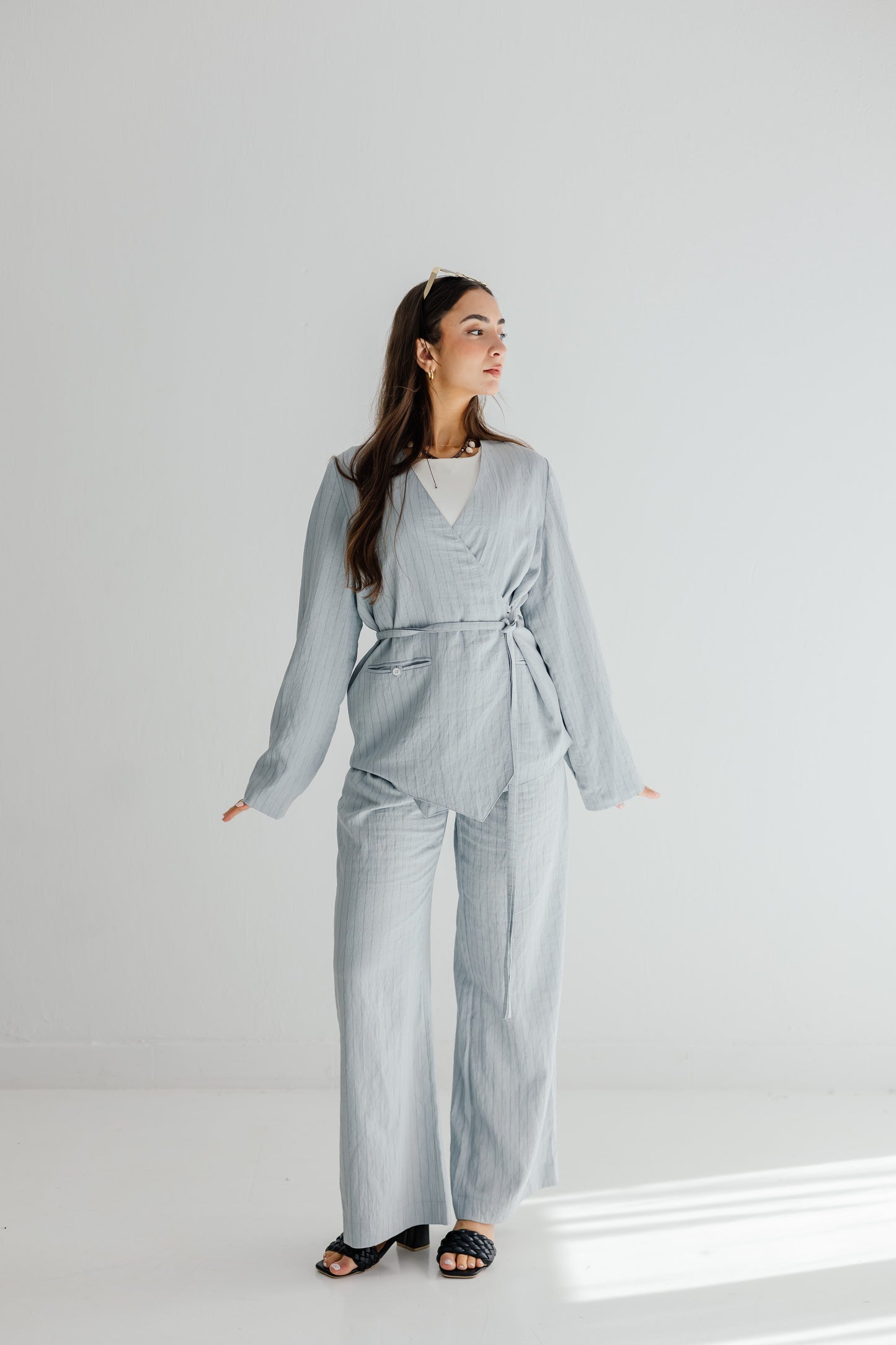 Ella Set in Blue Gray