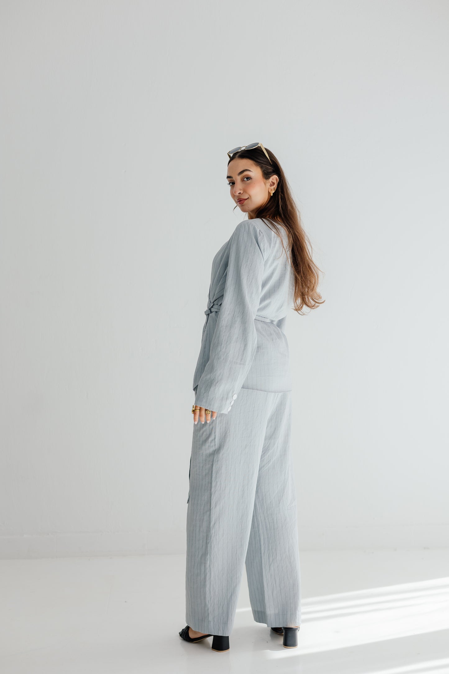 Ella Set in Blue Gray