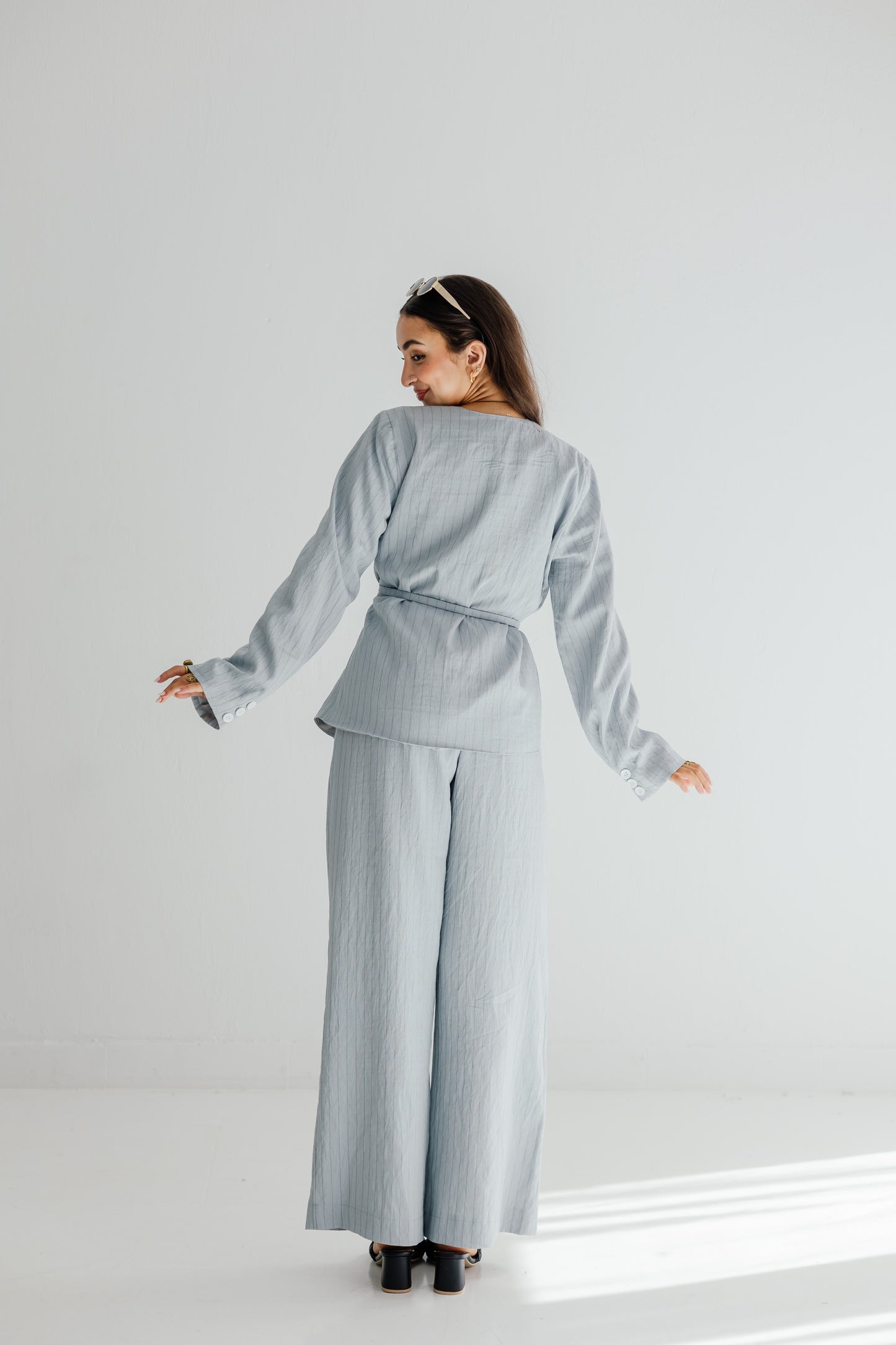 Ella Set in Blue Gray