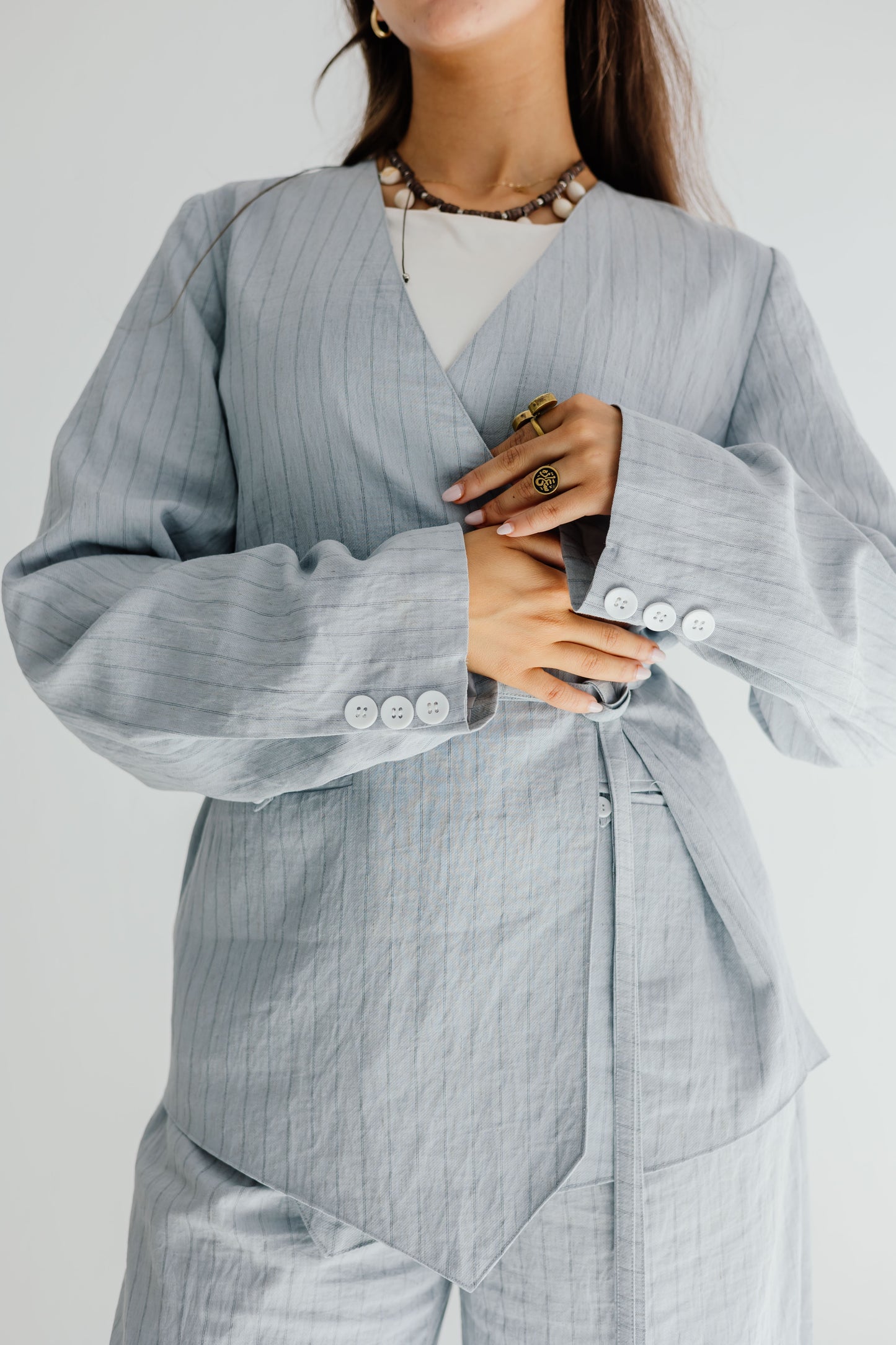 Ella Set in Blue Gray